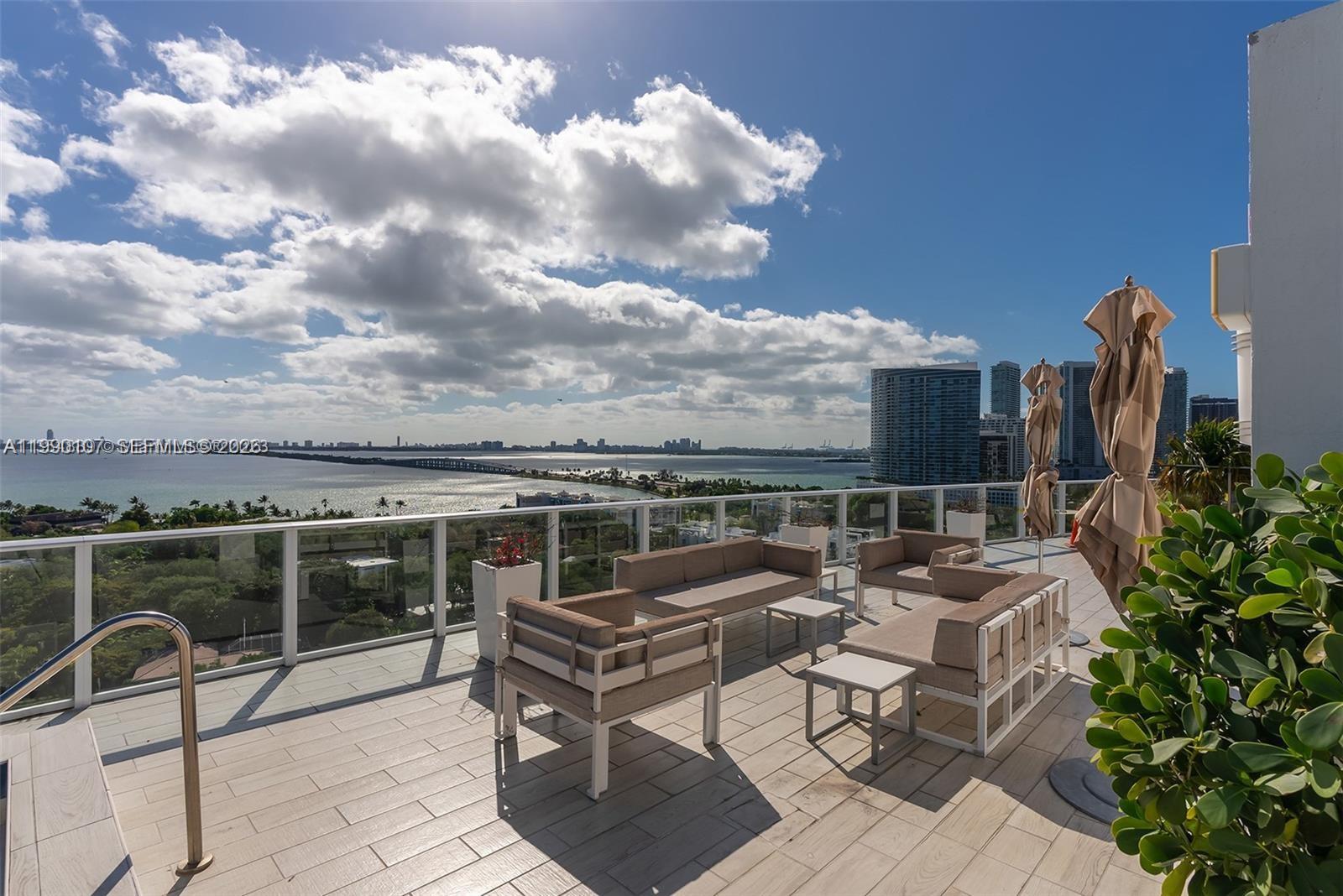 Sought after Boutique Building. Spacious unit at the beautiful Baltus House. Enjoy magnificent sunset views from your balcony facing the Miami Design District. Centrally located next to restaurants, luxury shops, museums, and galleries. Bike to Wynwood, Buena Vista, and the Upper East Side. 15-minute drive to the airport, 10 minutes to Miami Beach, 10 minutes to Brickell. Includes renovated appliances, washer & dryer in the unit, and magnificent sunset views. Great amenities including a gorgeous pool deck, rooftop lounge, and fitness center. Owner willing to finance part of the mortgage but it has to be a mortgage only.  Currently rented for $2800 per month. Close To Private Schools. Cushman, Country Dade, Montessori.  North Beach Elementary Public School.
