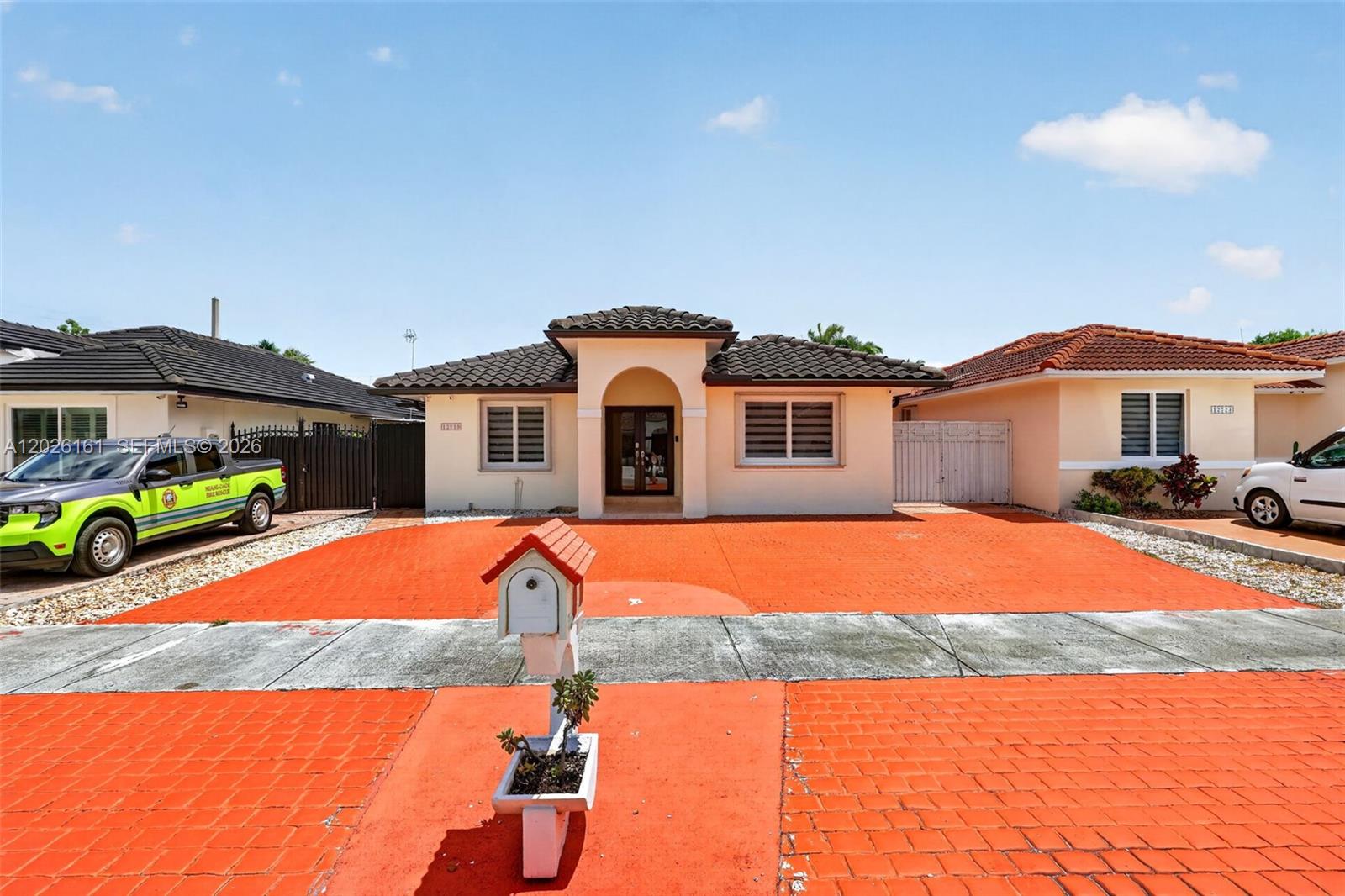 Beautifully maintained 3-bedroom, 2-bath single-family home with NO HOA—offering the perfect blend of comfort and freedom. Inside, you’ll find new tile flooring, a newer roof and AC (2021), a new water heater, impact windows and doors (2025), motorized Zebra shades, smart appliances and lights. Step out back to a private oasis featuring a pergola with motorized waterproof exterior blinds, a new insulated shed (2025), and an outdoor kitchen—ideal for year-round entertaining or quiet relaxation. Prime location just minutes from FIU, Dolphin Mall, International Mall, and top-rated schools, with quick access to major highways, shopping, dining, and Miami’s best attractions. Bring your pickiest buyer!