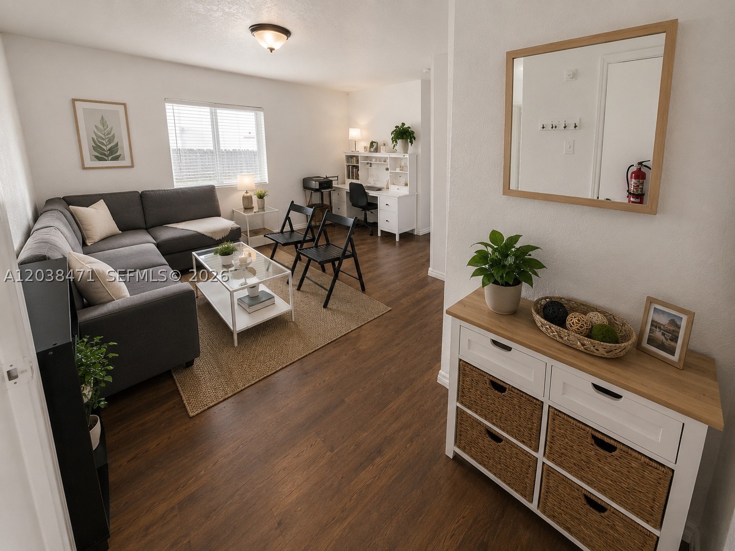 Spacious 1-bedroom, 1-bath corner-unit condo with in-unit laundry, private patio, impact windows, and plenty of natural light. Previous tenant stayed for 6 years, showing the home’s comfort and long-term appeal. Bright, private, and ready for its next tenant!