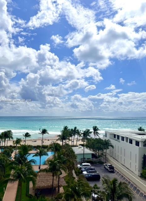 Direct ocean view from this bright and spacious 1BR/1BA residence in Hollywood Beach. Ideal for investment or personal use with no rental restrictions—daily, monthly, and annual rentals permitted. Unit is move-in ready and offered fully furnished. Features include an upgraded kitchen with stainless steel appliances, along with a brand-new electric range and dishwasher.
Full-service building with amenities including fitness center, theater, two swimming pools, community room, beach service, and valet. Convenient location adjacent to Publix and within close proximity to Fort Lauderdale-Hollywood International Airport, dining, shopping, banking, and pharmacies.
Driving Directions: From I-95, take Exit 20 for Hollywood Blvd and head east. Continue on Hollywood Blvd for approximately 4 miles. Turn right onto S Ocean Drive (A1A). The Tides will be on your left at 3801 S Ocean Drive. Parking is available in the garage for visitors.
Broker Remarks: Submit all offers via MLS Offers Property is currently rented frequently, with showings during VACANT dates ONLY.Please call agent to request showings.