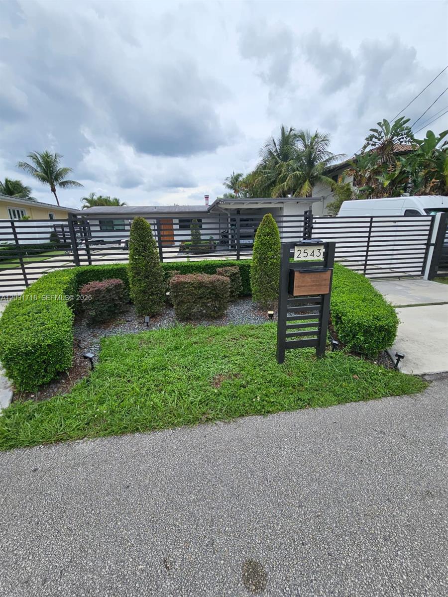 Welcome to your piece of paradise. Calling all boaters & lovers of the water. This very clean & neat 3/2 ranch home is now available. SEMI NEW ROOF, seamless gutters & downspouts in Dec. 2020. 65' of ocean access canal with no fixed bridges. (Lowest bridge height is approx. 55'). As soon as you enter this inviting home you see straight out to the waterfront. Split floorplan, with remodeled kitchen in the front, new floors, updated bathrooms, covered parking, Florida room, wood burning fireplace & two back patios. Come enjoy the S. Florida weather at your very own patio bar surrounded by lush tropical landscaping. Hop on your boat from your private dock & cruise downtown to Ft. Lauderdale historic landmarks & famous restaurants. Riverland Road to Gulfstream Lane. Head South to the property on the right hand side.