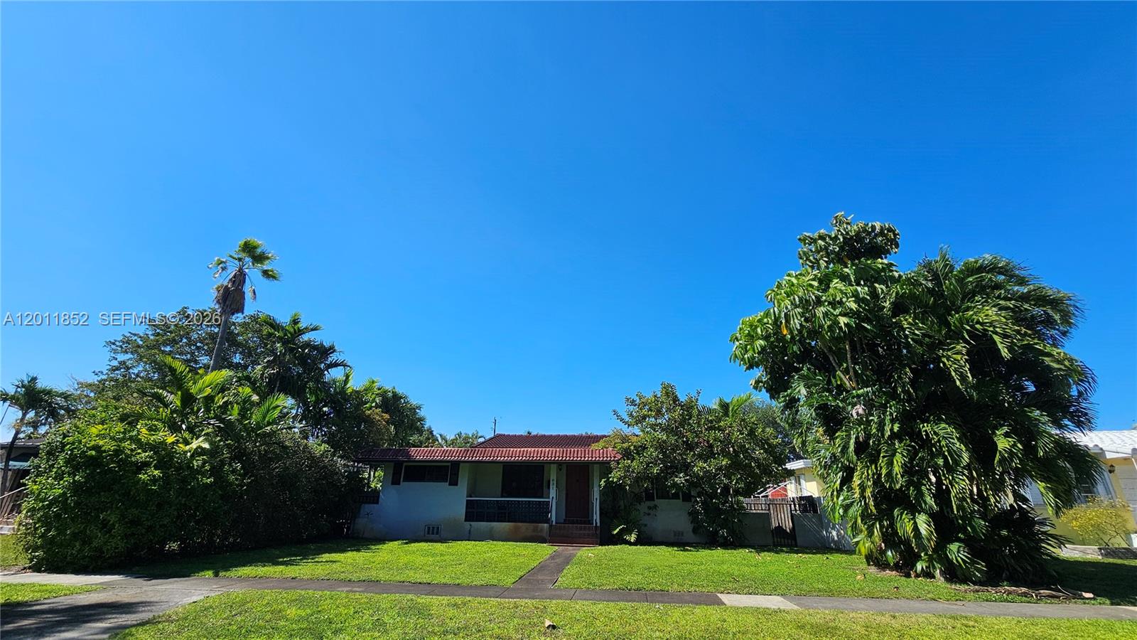 Beautiful Miami Springs “Bird Section” pool home with 3-bedrooms & 2-bathrooms. The perfect foundation to remodel into your dream home. Enjoy sunny southern exposure, plus a detached CBS workroom/shed, ideal for hobbies, storage, or a workshop. Why pay over $1 million and be forced to live with someone else’s decorating style and choices? Conveniently located walking distance to bicycle paths, recreation center, community pool, and Prince Field. GREAT OPPERTINUTY to buy in a prime neighborhood and make it your own.