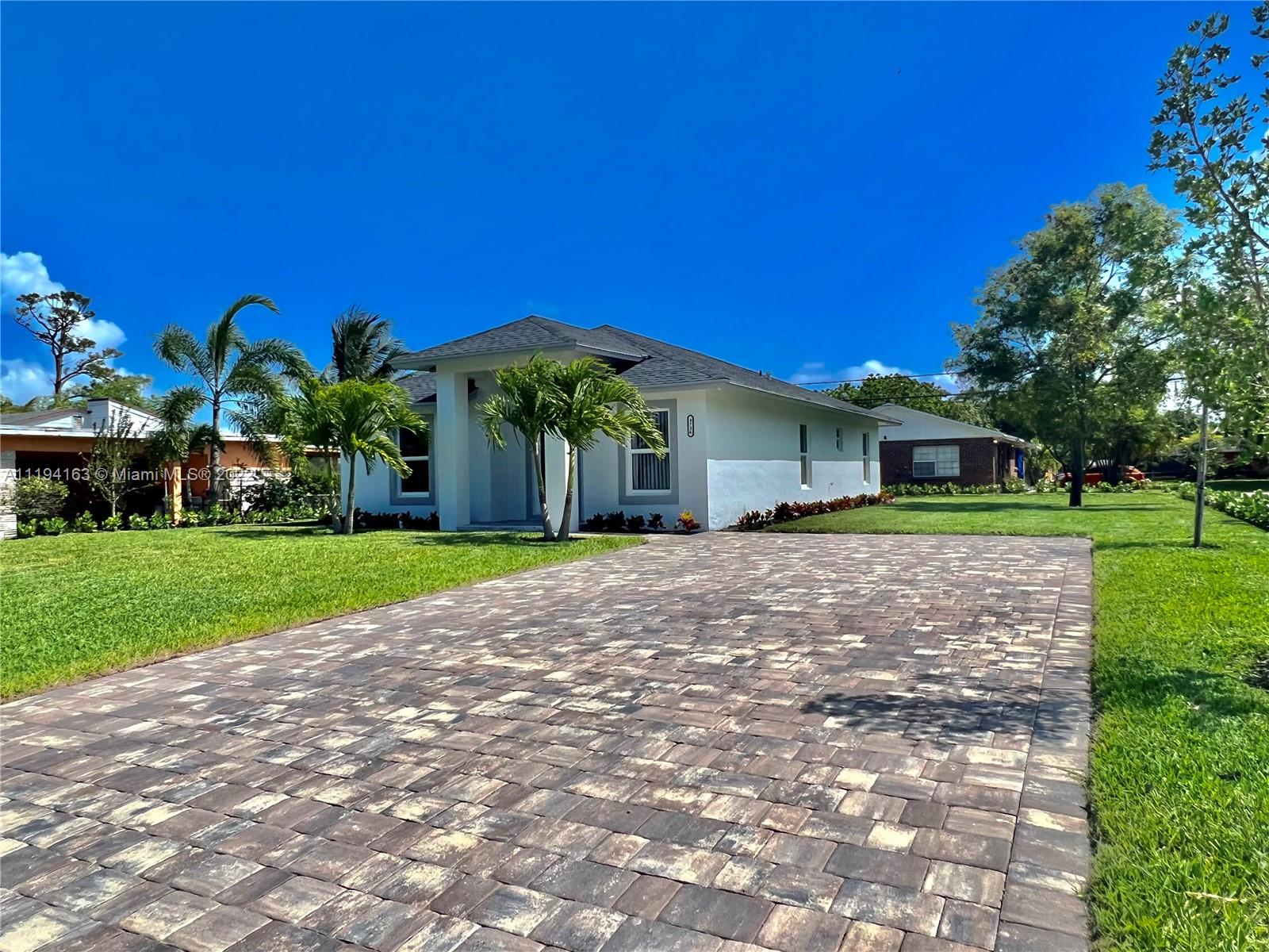 Welcome to this new 2022 beautiful single family home. Luxury at every corner as you enter into, 3 bedrooms, 
2 bathrooms and a splendid entrance that attract everyone attention. New appliances, new roof, new A/C, new plumbing, new electrical. This home includes spectacular outdoor area with pool space and a beautiful front garden. The ideal choice for building a beautiful family. No HOA. Great Neiborhood close to shopping centers and supermarkets. Ready to move-in. Make this your dream home!!!!!
