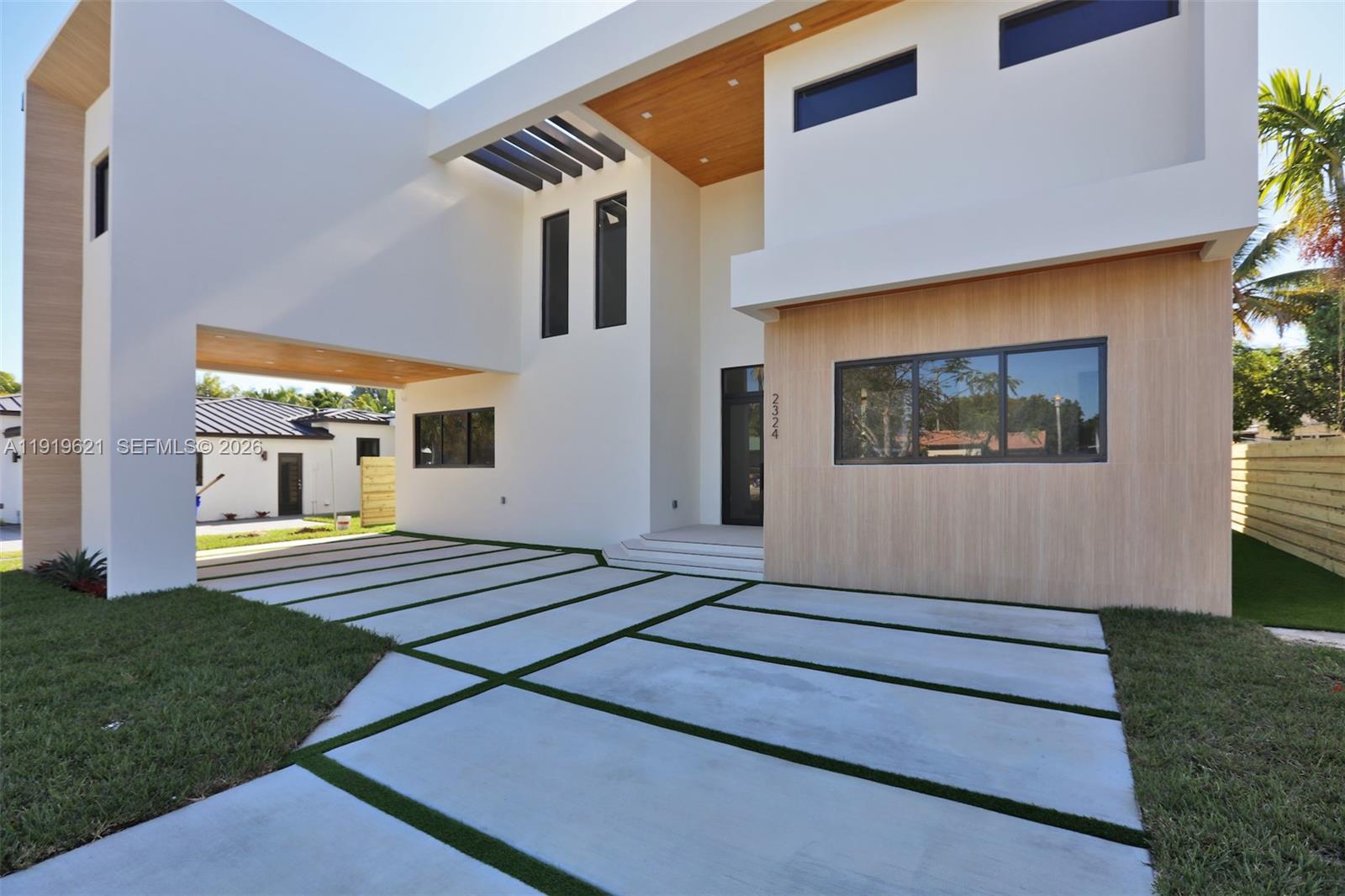 Experience contemporary elegance in this new construction featuring 5 bedrooms, 5 bathrooms plus a powder room across 3,600 square feet of living area. The 2 story home includes a chef's kitchen with built-in appliances and soaring ceilings. Ample space for entertaining indoor and out. Enjoy two expansive terraces, a built-in BBQ and a swimming pool. Located in one of the most centric neighborhoods of Miami, you'll be just a short walk from Coconut Grove, the Underline and a quick drive to Coral Gables and Brickell. Expected completion Jan 2026.
