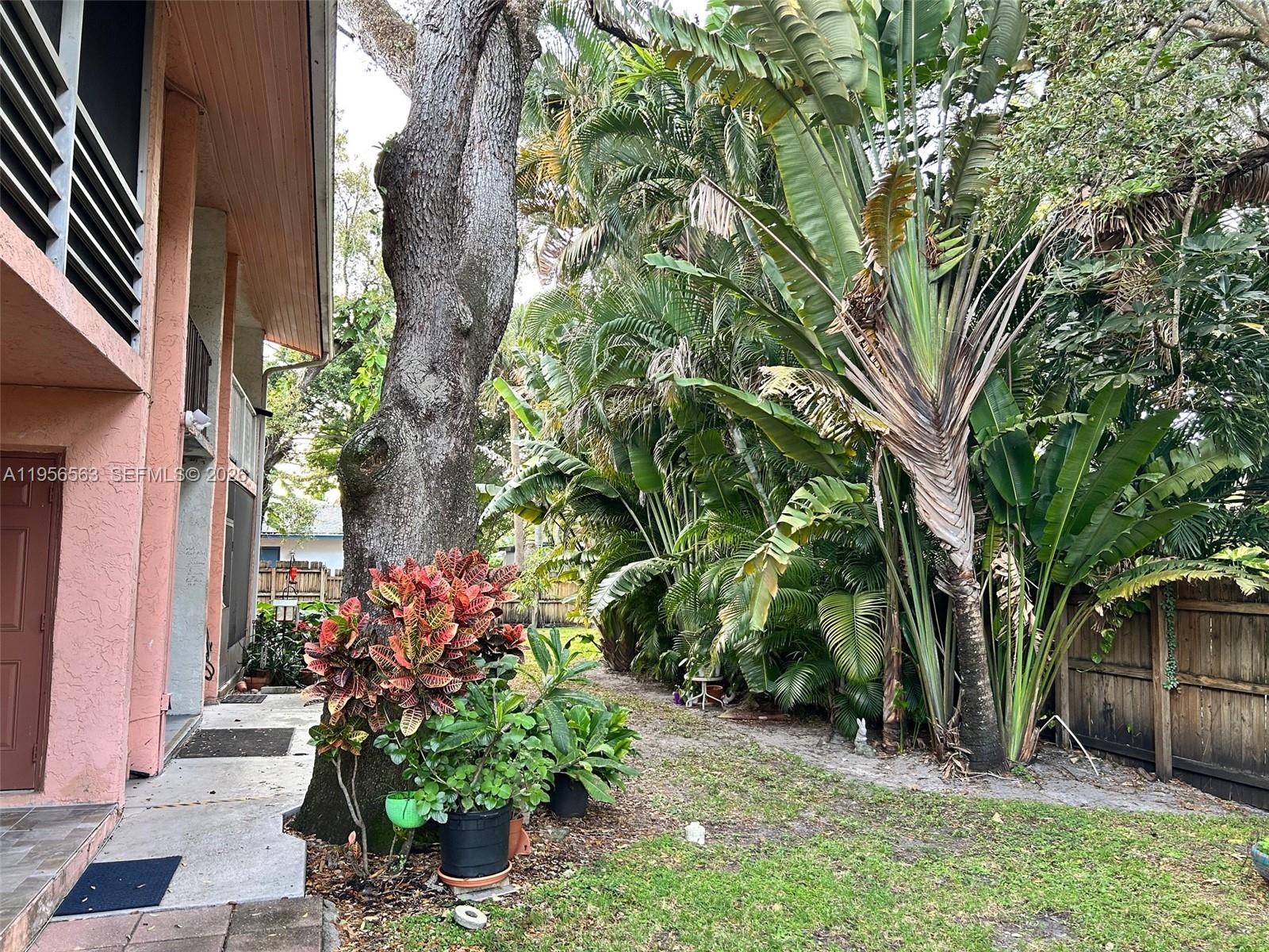 This is a tremendous find for a 2 bedroom, 2 bathroom condominium in Ft Lauderdale! You are minutes away from the Ft Lauderdale International Airport, Downtown, Las Olas, the Court House, Galleria Mall, Universities, beaches, shopping, entertainment and main highways. The property tax is only $971.00 which makes qualifying for a mortgage that more manageable. Edgewood is the up and coming community that is continuing to appreciate in value. Be an owner resident or become a Landlord immediately without restrictions. The roof on the building was completed in 2021. HOA is $563.00 per month. Air Conditioner was installed in 2020, water heater in 2023, impact windows installed in 2020. Laundry facilities on premises. However, you can install your own washer and dryer at the unit. City water and sewer, parking space is letter J. There is a peaceful view of trees and garden from your screened patio and master bedroom window. If you are a pilot or you are a sailor, this location is ideal for you. Don't wait, let's do business today.