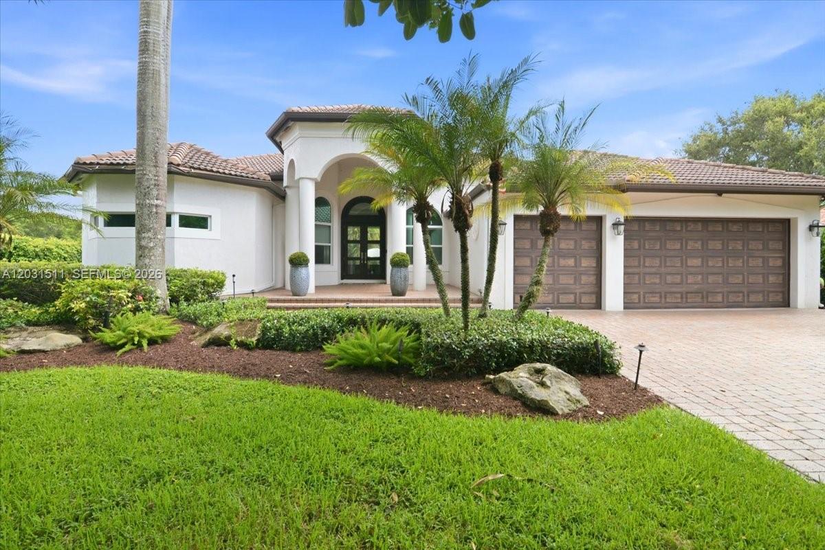 An exceptional residence you would love to call home! Tastefully renovated in 2020, offering a rare combination of modern luxury, thoughtful design, and premium craftsmanship throughout. The home is situated on an expansive 39,184 sq ft estate lot, on a cul-de-sac, delivering both privacy and presence. Every detail reflects quality, featuring the finest materials, high-end finishes, and designer selected fixtures throughout. 

Enjoy a chef's kitchen with Sub-Zero and Wolf appliances, Calcutta marble countertops, custom inset cabinetry, and Rohl fixtures combining timeless elegance with professional grade functionality.

The primary suite features a spa-like bathroom, covered in marble. The suite opens directly to the resort-style pool and outdoor oasis. Each additional bedroom is a private suite with its own en-suite bathroom, providing unmatched comfort and separation for family and guests alike.

Designed for elevated living and effortless entertaining, this home is fully integrated with a smart home system, allowing seamless control of security, climate, lighting, automated shades, media, video surveillance, pool system, and garage access, all managed through the NICE platform. Additional elevated details include Baldwin designer door hardware, a whole-home standby generator capable of powering the entire home.

Perfectly suited for both everyday living and upscale entertaining, this residence embodies modern South Florida luxury at its finest.