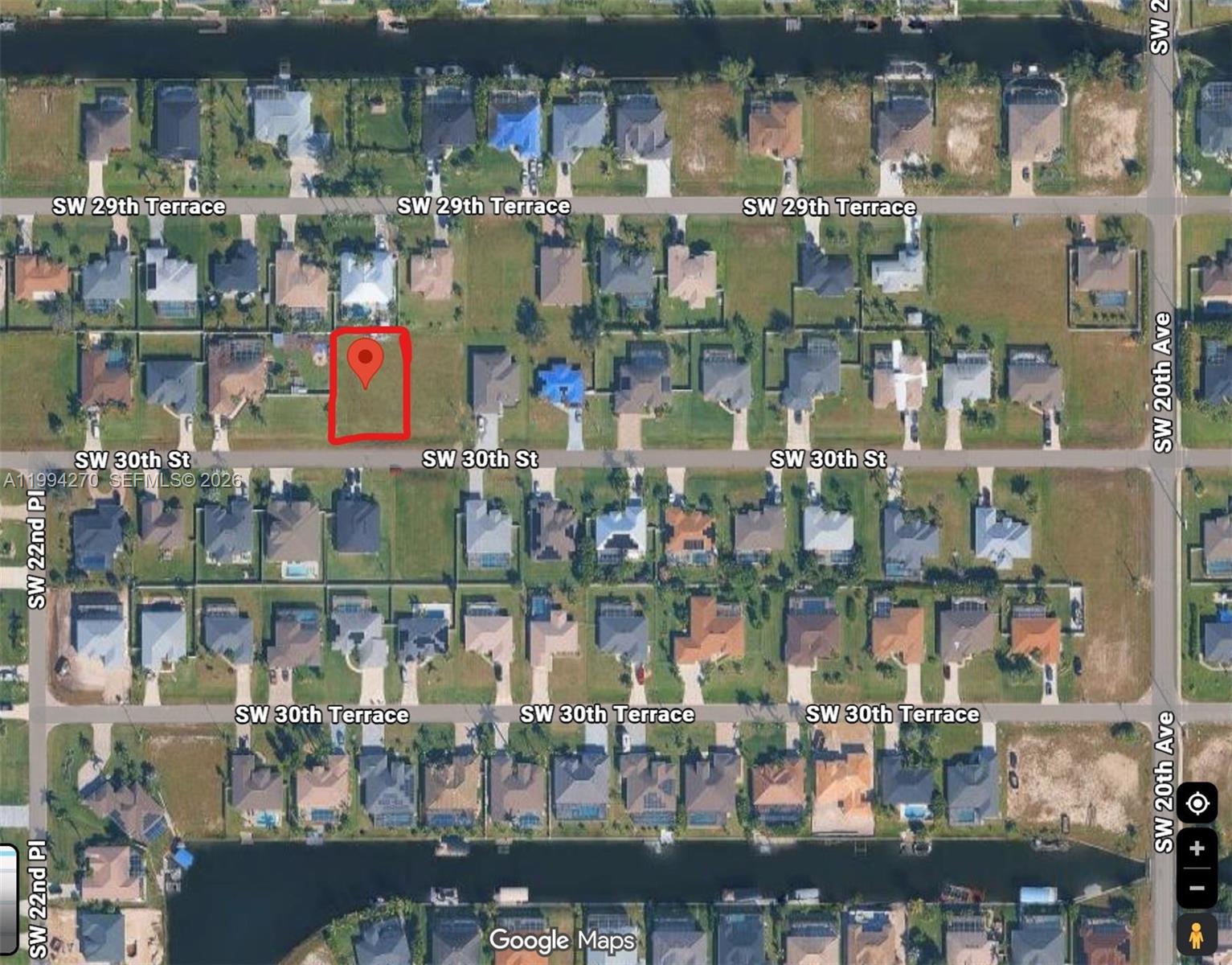PRIME OVERSIZED LOT IN THE HEART OF SW CAPE CORAL! Build your dream home on this premium 10,000+ SqFt dry lot located in the highly sought-after 33914 zip code. Situated in a rapidly developing neighborhood surrounded by beautiful new constructions, this property offers the perfect blend of tranquility and convenience.

PROPERTY HIGHLIGHTS:
Generous Dimensions: 80' x 125' lot, providing ample space for a large custom home, 3-car garage, and a spacious pool/lanai area.

Ready to Build: High and dry land (not a canal lot), which means lower construction costs and no expensive seawall maintenance.

Top Location: Just minutes away from Cape Harbour, Marina Village, fine dining, shopping, and top-rated schools.

Investment Potential: SW Cape Coral continues to see incredible appreciation. Perfect for a "Buy and Hold" or an immediate build-on-spec project.

Don't miss the chance to own a piece of paradise in one of Florida's fastest-growing cities. No HOA fees or rental restrictions! Drive by and envision your future home today.