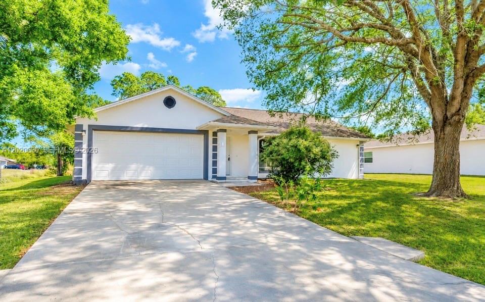 Beautifully remodeled 4-bedroom, 2-bath corner-lot home in the desirable Port Malabar area of Palm Bay. Features a modern open layout, luxury finishes, water filtration cylinder system, oversized driveway, and a large backyard with plenty of room for an RV or boat. Conveniently located near shopping, dining, schools, major highways, and just a short drive to the Space Coast beaches. Move-in ready!