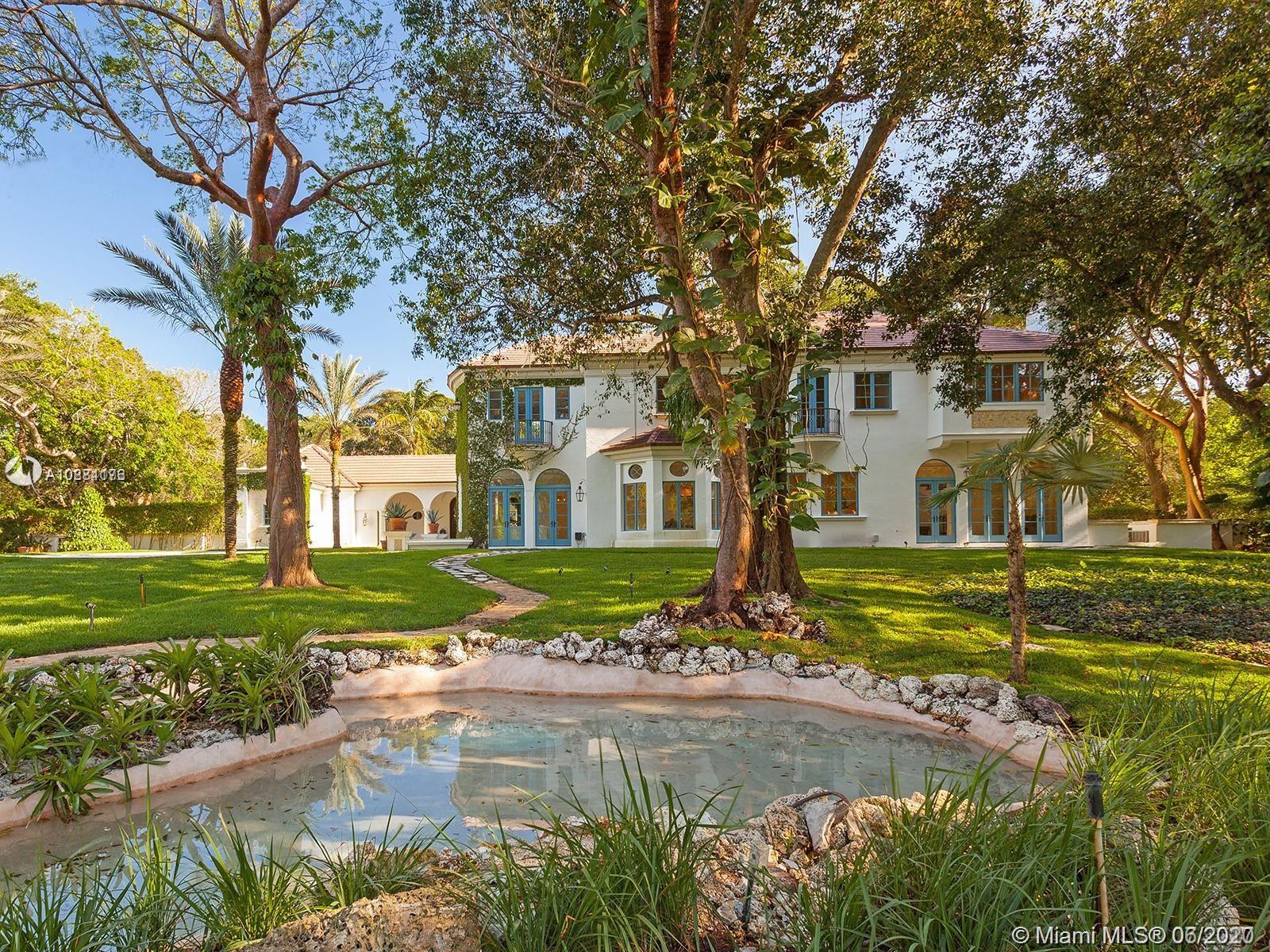 Spectacular French Country estate in Snapper Creek Lakes set on 1.3 acres of lush foliage with mature stunning trees and phenomenal backyard with stunning pool area. Elegant and regal throughout this home features Jerusalem tile , volume ceilings, formal living & dining room, Large family room, floor to ceiling french doors, lots of natural light Large bedrooms all en suite, and a huge master with Large closet. Paradise awaits.