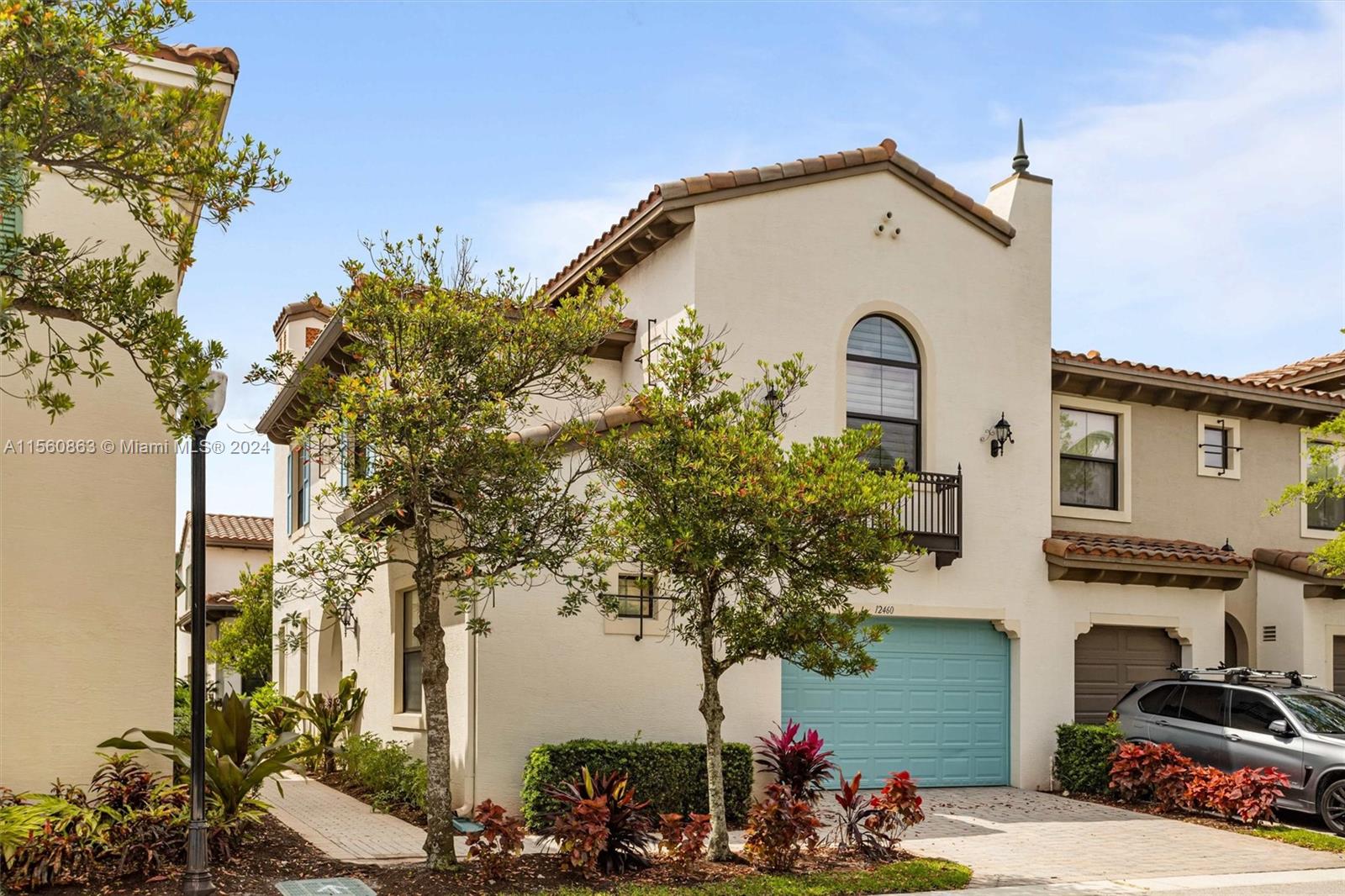 Experience the essence of family-friendly resort living at Artesia. This remarkable furnished townhome features 4 bedrooms, 3.5 bathrooms, and upscale amenities. With a 2-car garage and a meticulously crafted driveway, convenience meets elegance. Step inside to laminate wood floors upstairs and sleek ceramic tiles downstairs. The open kitchen, boasting stainless-steel appliances and granite countertops, is perfect for entertaining. Impact windows ensure peace of mind for all. Enjoy community perks such as a sparkling pool, gym, sauna, playground, and more! Nestled within a gated community, this home is ideally situated near highways, Sawgrass Mills, Walmart, and dining options. Please note: