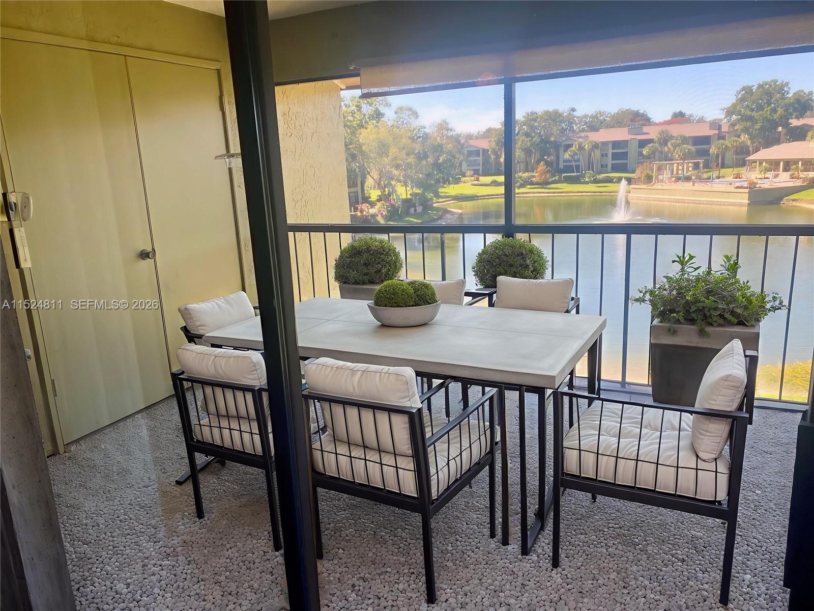 Located in a desirable 55+ community in Altamonte Springs, just minutes from the popular Altamonte Mall, this breathtaking third-floor condo offers stunning water views and convenient elevator access. Enjoy easy access to shopping, dining, medical facilities, and major roadways all while living in a peaceful, waterfront setting. This spacious, fully remodeled 2-bedroom, 2-bath residence features an open split floor plan with two generously sized bedrooms, a walk-in closet, and an in-unit washer and dryer. The unit also offers an eat-in kitchen, cozy fireplace, and a large screened-in porch overlooking the water perfect for relaxing or entertaining. Assigned parking is included for added convenience. Community amenities include a clubhouse, swimming pool, and tennis courts. Please note: no pets are allowed.***Furnished photos have been virtually staged.***