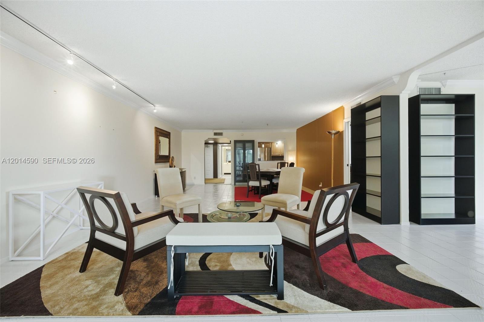 Rarely available "King" model in desirable Palm Aire! This is the largest condo floorplan in the development. Large open living area with adjacent den (or bedroom). Large Master bedroom has space for office or exercise activity. Roomy modern kitchen offers ample storage and updated appliances. Remodeled baths are bright and functional. Impact windows throughout, including porch (NB-porch slider is original). This unit overlooks a lushly landscaped greenspace and is situated near the perimeter of the community with quick access to major roadways and is just minutes from either I-95 or the Fla. turnpike. The newly emerging entertainment district "The Pomp" at Harrah's Casino is soon to offer myriad dining, shopping and entertainment options and borders the opposite end of the development, while all major services are close by. Furniture available. Building access secured, this is an all-ages community. All occupants must have 720> credit score and obtain satisfactory background check. HOA requires 20% down at closing. This association is well-funded and has passed mandatory structural inspections. This is an all ages community. Maintenance includes basic cable and Internet and more. Truly a must-see! Motivated Seller!