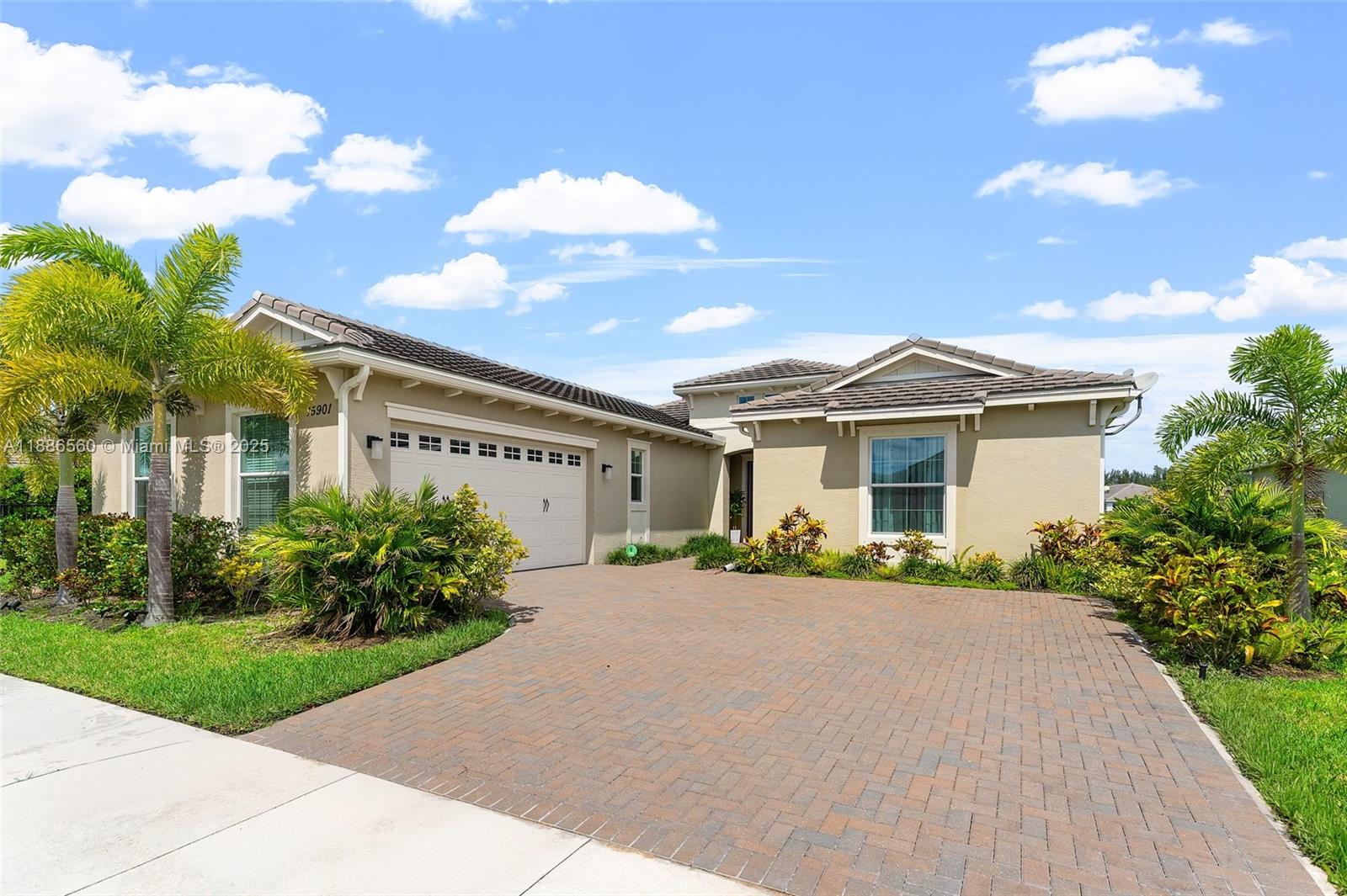Stunning home in Westlake! This thoughtfully constructed home boasts an open concept layout with high ceilings, ceramic tile, and views of the nearby lake. The living room offers a tray ceiling and tons of natural light. The generous sized kitchen boasts wood cabinetry, granite countertops, and ss appliances. Entertainment space is ample in this home as the breakfast area and formal dining room flow right off of the kitchen. One end of the home is a den/office, bedroom, bathroom, and the primary, which features a sizable ensuite with a double vanity, walk in closet, tile shower, and water closet. On the other end is another bedroom, bath, laundry room, and garage. The amenities of this home continue to the outside with the covered patio and fenced in yard. Schedule your showing today!