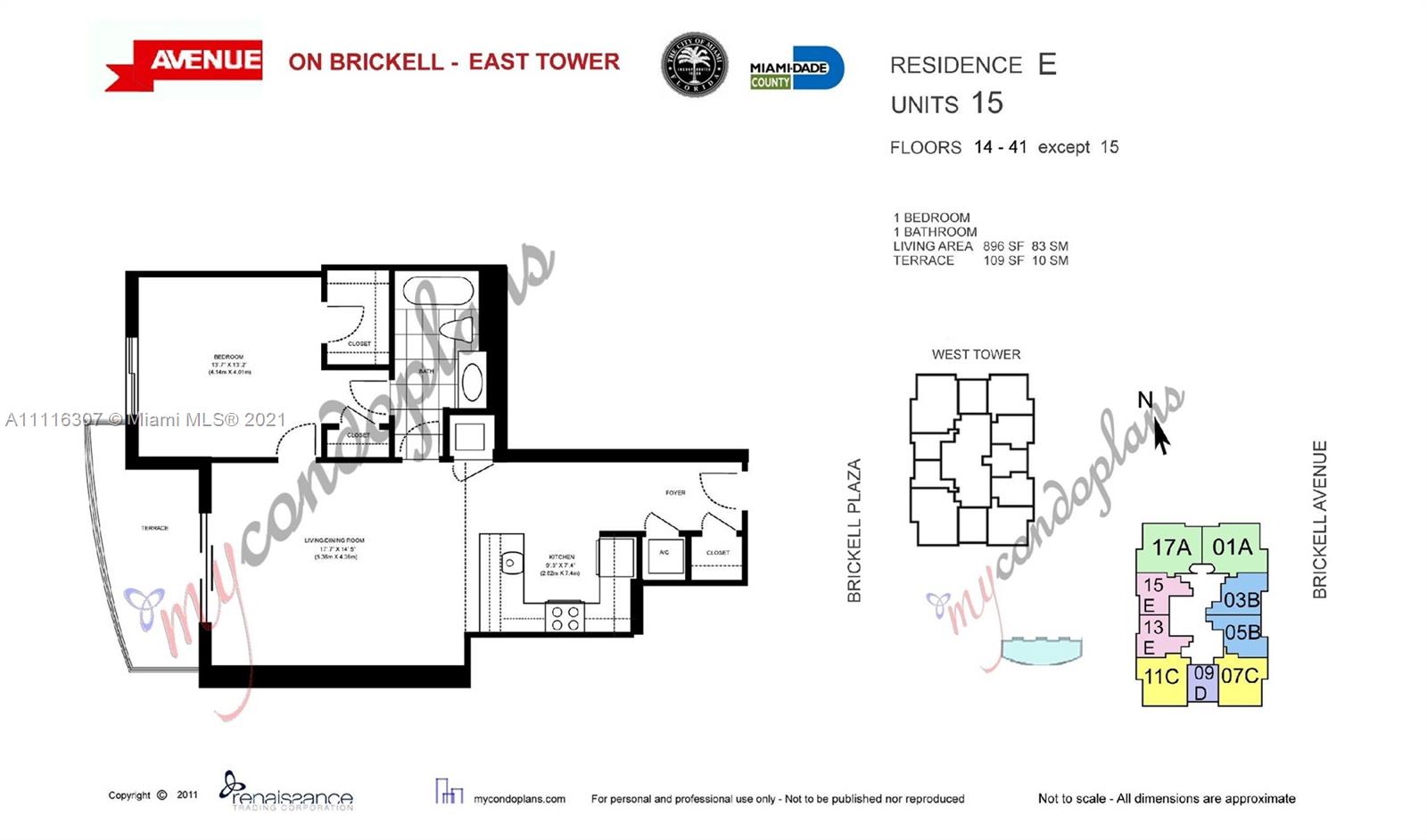 1060 BRICKELL CONDO - Residential Lease