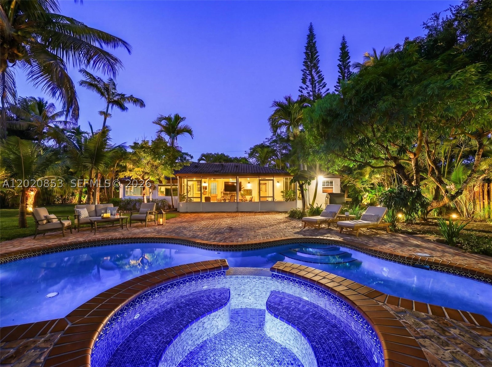 Tucked away on a quiet, tree-lined street in the coveted Glenvar Heights neighborhood, this charming bungalow offers the lifestyle today’s buyers are searching for—privacy, character, and an unbeatable central location. Whether relaxing by the pool enjoying your private outdoor space or entertaining guests, this home captures the essence of South Florida living in one of Miami’s most established and desirable neighborhoods. This Glenvar Heights bungalow has a newer roof, lush landscaping, and backs up to the Ludlum Trail which means no back neighbors and extra privacy. The large lot and entry level price point offer an end user to build their dream home or an investor to take advantage of Glenvar Heights' strong demand for new construction. The neighborhood of Glenvar Heights is known for long quite walkable streets with mature landscaping, low property taxes, A+ schools, numerous parks, and a raising real estate market. On a stroll you will see peacocks, foxes, owls or even our resident Eagles flying high. Enjoy effortless access to Coral Gables, South Miami, premier dining, shopping, top-rated schools, the University of Miami, major hospitals, and Miami International Airport. A rare opportunity to own a home where timeless charm meets everyday convenience.