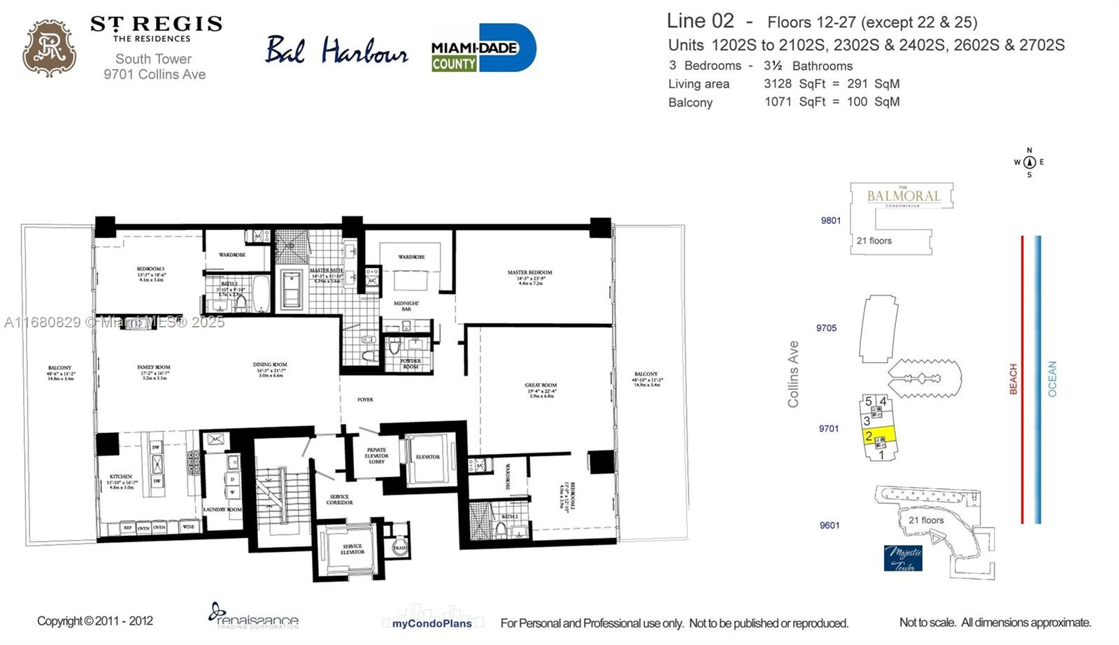 BAL HARBOUR NORTH SOUTH C - Residential
