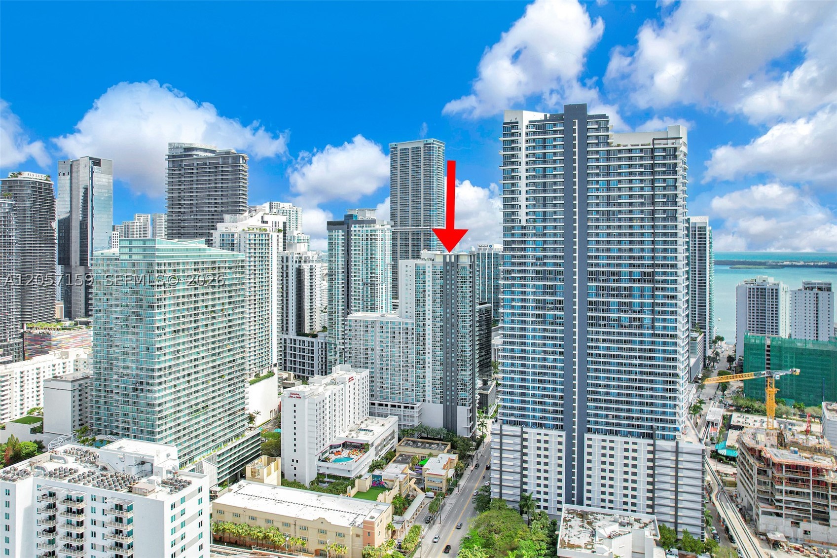 Welcome to Vue at Brickell! This beautifully maintained 1-bed/1.5-bath residence offers 860 sqft of open-concept living in the heart of Brickell. Features include floor-to-ceiling windows, a private balcony, in-unit washer/dryer, and stainless steel appliances. Building amenities include a heated pool, spa/hot tub, fully equipped fitness center, clubroom, 24-hr security, bike storage, and valet parking. Steps from Brickell City Centre, Mary Brickell Village, top restaurants, Metromover, and easy access to I-95 & Downtown Miami. Possession at closing. Priced to sell at $410,000 — don't miss this opportunity to own in one of Miami's most walkable and sought-after neighborhoods!
