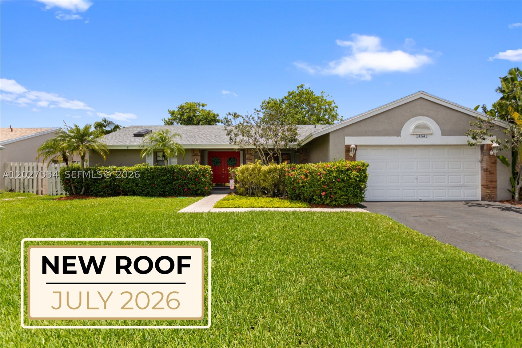 Welcome to the sought-after Shenandoah community in Davie, an established estate-style neighborhood known for tree-lined streets, charm, and TOP RATED SCHOOLS. This 3-bedroom, 2-bath single-family home offers a rare opportunity to enjoy the South Florida lifestyle in a prime location. A brand-new 2026 roof adds long-term value and peace of mind. The home features accordion shutters, functional kitchen with appliances, a desirable split floor plan, tile and laminate flooring, and a bright, natural light-filled interior. Enjoy a two-car garage and a spacious, fully fenced backyard ideal for entertaining, pets, or future outdoor living, with plenty of room to create your dream pool. Ideally located just minutes from I-75 and I-595 with easy access to Sawgrass Mills, Weston Town Center, and Shenandoah Park offering splash pad, water play areas, playgrounds, courts, picnic areas, and trails. Close to top dining, and shopping.