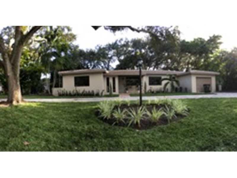 SOUTH MIAMI GEM!  THIS TOTALLY REMODELED 3/2, 1 CAR GARAGE HOME IS LOCATED STEPS FROM S. MIAMI K-8 CENTER, S MIAMI MIDDLE SCHOOL, PALMER PARK AND MINUTES FROM S MIAMI HIGH SCHOOL. THIS HOME FEATURES A NEW TILE ROOF, VAULTED CEILINGS, NEW PLUMBING, NEW BAT HROOMS, NEW KITCHEN CABINETS WITH GRANITE COUNTERTOPS, NEW PORCELAIN TILE, RECESSED LIGHTING,HURRICANE WINDOWS, NEW A/C, A HUGE TERRACE FOR OUTDOOR LIVING AND MUCH MORE.10,800 SF LUSHLY LANDSCAPED LOT AND SPRINKLER SYSTEM. LARGE CIRCULAR DRIVEWAY