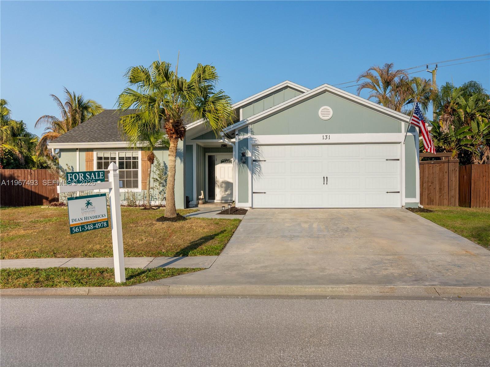 Jupiter Living at its finest! Largest lot in Jupiter Village! This completely renovated home sits on the biggest lot in the neighborhood and features a full privacy fence for ultimate outdoor enjoyment. Bright open-concept layout with a completely new modern kitchen including updated cabinetry, countertops, and appliances. Major upgrades include a new roof, new AC, and new hot water heater for peace of mind. Rare 2-car garage, a standout feature in this community. Connected to Jupiter Village Park with access to the community pool and amenities. Move-in ready and centrally located in the heart of Jupiter.