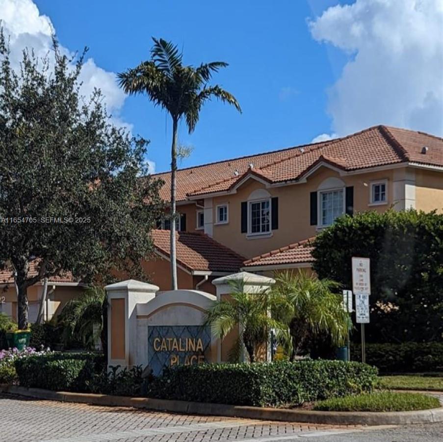 Charming 3-bedroom, 2.5-bathroom town home in the desirable Catalina Place community. This well-maintained property features a brand new HVAC, tile flooring throughout the living areas with laminate in the bedrooms. The open layout offers a bright and airy feel, with the convenience of an in-unit washer & dryer and a 1-car garage. Ideal as a primary residence or investment property. Enjoy community amenities including a community pool and playground area. Perfectly situated near major transportation, shopping, and more. Don't miss this opportunity!