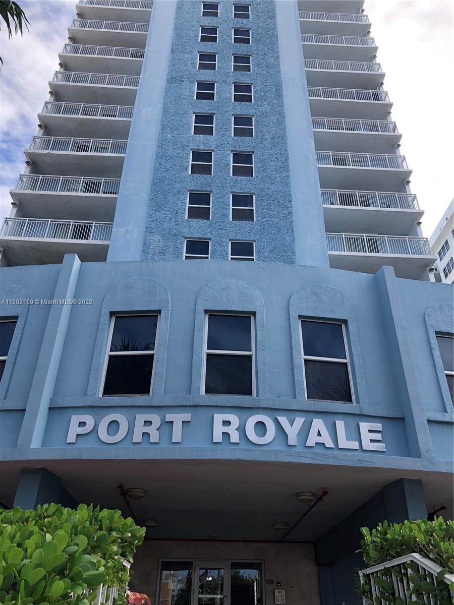 ****ONE OF A KIND****24 HR SECURE BUILDING***FULL AMENITY PORT ROYALE CONDO WITH POOL AND GYM****LOCATED ON THE BEACH**** RENNOVATED WITH BEACH AND INTERCOASTAL  VIEWS****PRICED TO RENT ON THE BEACH****WALK OR BIKE TO ALL ****NEW PATH ALL THE WAY TO SOUTH BEACH AND NORTH TO BAL HARBOR****ACROSS FROM ALL RESTAURANTS, SHOPPIND AND TRANSPORTATION**FREE TROLLEY TO ALL OF MIAMI BEACH INCLUDING SOUTH BEACH****PARKING INCLUDED****WASHERS AND DRYERS ON EACH FLOOR.