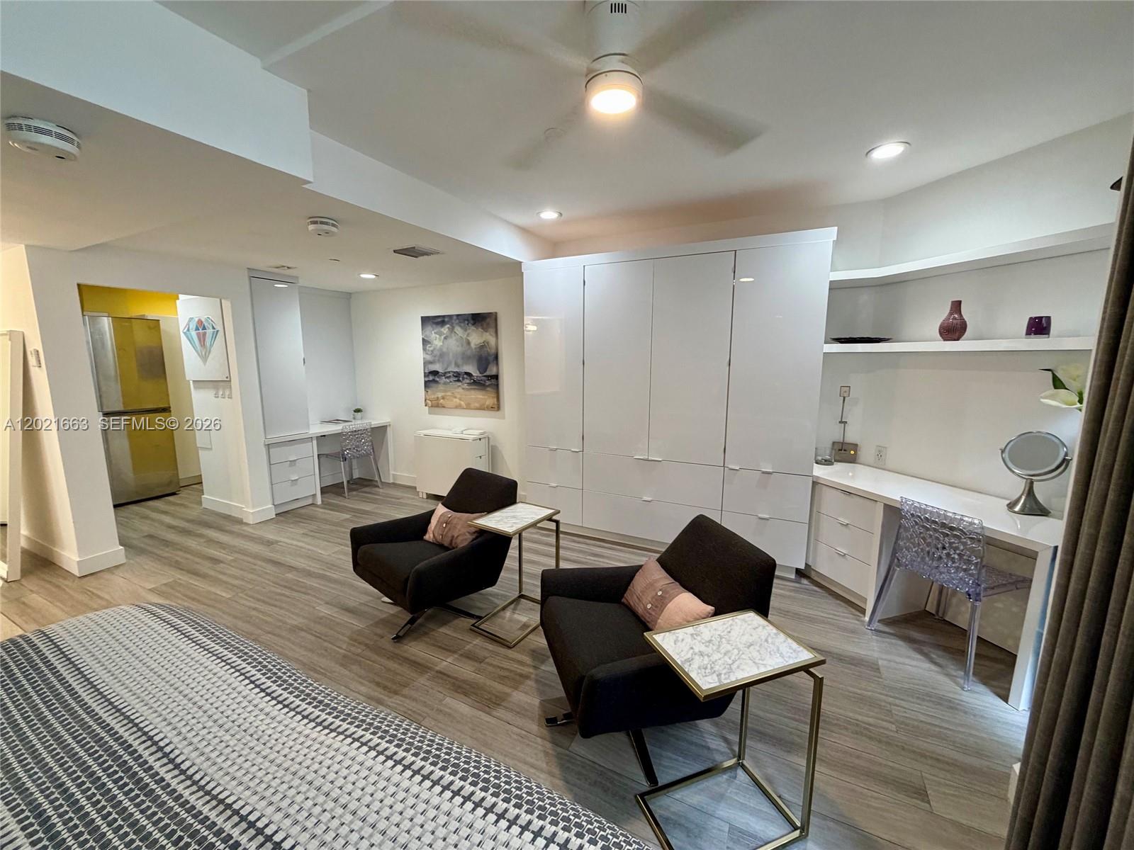 FOR WILLIAMS ISLAND RESIDENTS ONLY! ONE OF A KIND, STUDIO APT (SERVICE UNIT). DOUBLE UNIT, #122 AND #123, TOTALLY UPGRADED WITH BUILT IN FURNITURE & WALK IN CLOSETS. NEW KITCHEN WITH FULL SIZE APPLIANCES AND NEW BATH.
