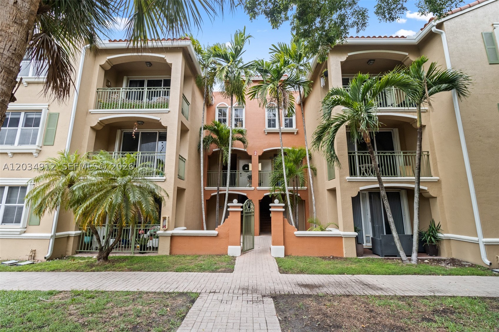 Beautifully maintained 2-bedroom, 2-bathroom corner unit located in the highly desirable gated community of The Courts at Doral. This spacious residence features a split-bedroom floor plan, offering privacy and comfort, with large walk-in closets in both the primary and secondary bedrooms.  

The open and inviting layout includes a well-appointed kitchen, a generous family room, and access to a private balcony perfect for relaxing or entertaining. Recent upgrades newer air conditioning system, a newer tankless water heater providing on-demand hot water, an energy-efficient washer and dryer, a Nest smart thermostat, and a Ring video doorbell for convenient remote access and security.  

Residents enjoy 24-hour gated security with guard attendance and additional community patrols. The community amenities include a beautiful lake, a large resort-style swimming pool, and a comfortable lounging area, creating an exceptional living environment in the heart of Doral.

Scheduled your appointment today.