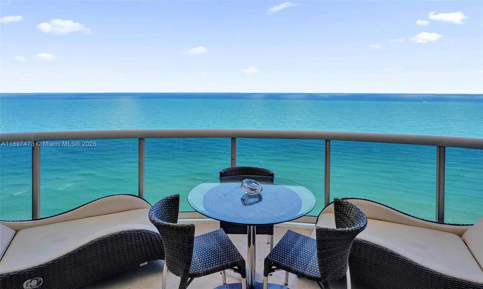 Elegant 3BR/3BA residence at the prestigious Pinnacle Condo in the heart of Sunny Isles Beach, offering breathtaking direct ocean and Intracoastal views. This bright and spacious flow-through layout features marble floors, floor-to-ceiling windows, and an expansive wraparound terrace with stunning sunrise-to-sunset views. The modern, upgraded kitchen is designed with sleek white cabinetry, quartz countertops, and high-end stainless-steel appliances.  Located in a prime area with top-rated A+ schools, just minutes from Bal Harbor Shops, Aventura Mall, and all major airports. Prime location near fine dining, shops, and entertainment. Enjoy 5-star amenities of boutique condo, including ocean front heated pool, Jacuzzi, full beach service, gym, tennis courts, and 24 hr valet and concierge.