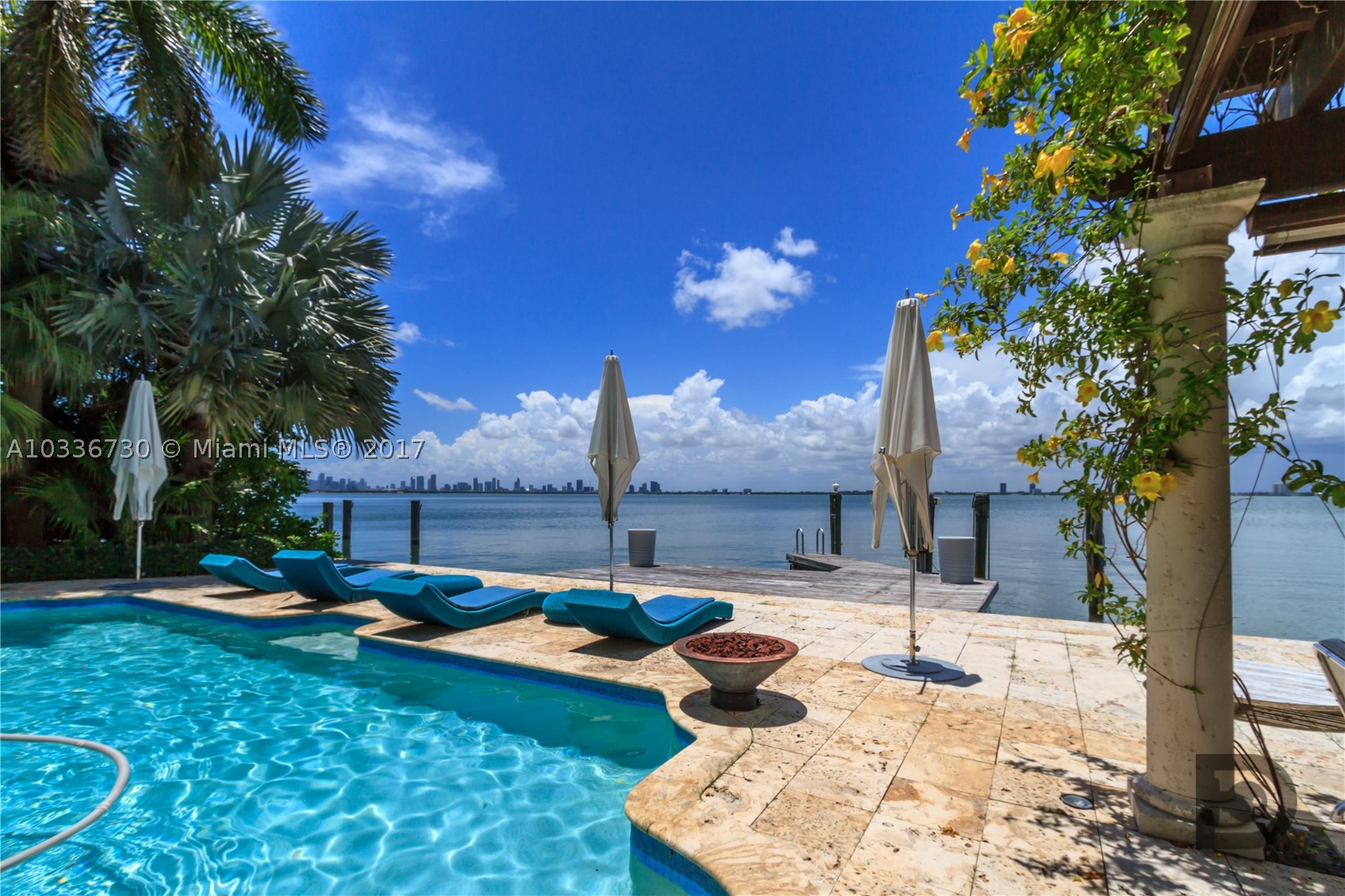 Welcome to Vila Paraiso in Miami Beach, a magnificent waterfront estate situated on the sparkling waters of Biscayne Bay. This gated mansion is a private oasis with a timeless and elegant Georgian-inspired design. Featuring impeccable architectural detail s and craftsmanship with superb materials and elegant finishes, this waterfront estate is one of the finest properties on the prestigious Bay Road in Miami Beach. Comprising 8,148 sf. 6 beds, theatre, 5000 bottle wine room, 6 full & 2 half bath.