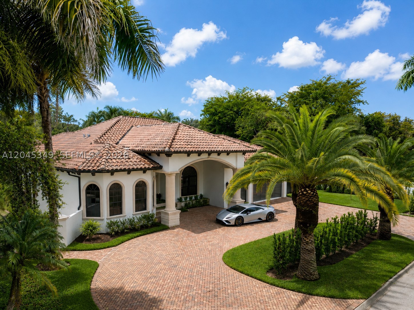 Located in the highly desirable South Miami / Coral Gables corridor, 6874 SW 57th Terrace is a fully renovated Mediterranean residence offering privacy, scale, and true turnkey living just minutes from the University of Miami, top private schools, dining, shopping, and major Miami conveniences.

Set on a prominent corner lot with no HOA, the home features 14-foot ceilings, marble flooring, impact windows and doors, generous entertaining spaces, and a seamless indoor-outdoor layout. The property has been extensively upgraded throughout, with thoughtful improvements across both the interior and exterior.

The backyard is designed for year-round Miami living, featuring a newly constructed pool and spa, covered outdoor kitchen with pergola, outdoor shower, sport court, lush landscaping, upgraded lighting, and newly added perimeter walls and gates that create a strong sense of privacy.

Inside, the residence offers renovated bathrooms, refinished marble floors, professional-grade appliances, custom built-ins, integrated Sonos audio, smart home technology, and a spacious primary suite with dual walk-in closets overlooking the backyard.

Additional upgrades include new HVAC systems, sauna, enhanced security and camera systems, MyQ garage integration, upgraded electrical, and a rare three-car garage.

With five bedrooms and three and a half bathrooms, 6874 SW 57th Terrace is a move-in ready opportunity in one of Miami’s most convenient and sought-after residential pockets.
