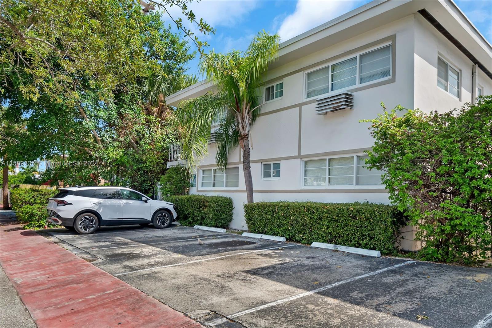 Spacious Studio apartment in the charming Normandy Island neighborhood. Experience the Escape of the hustle & enjoy the benefits of a quiet Boutique building with easy access to diverse restaurants, and only a stone’s throw away from the beach. Perfectly located in the center of the area with a dog park directly in front of the building & minutes from South Beach, Bal Harbor or the Causeway. Unit is freshly painted, features tile flooring, AC unit, updated bathroom & kitchen, lots of storage space & an abundance of natural light. Building features nicely landscaped grounds with gated access & laundry. Rent includes water & garbage service. Pets ok with Fee. Renter's insurance required. Shared Parking.