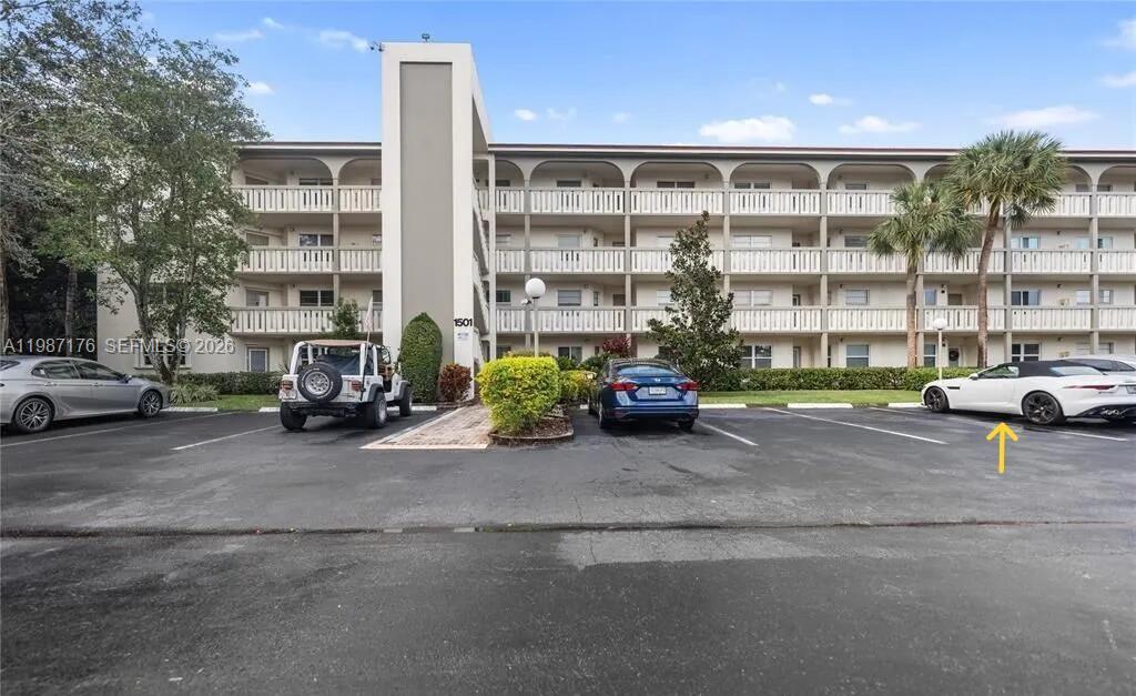 Unique to Wynmoor, this unit’s privacy, seclusion, and spaciousness is one-of-a-kind. Entirely surrounded by trees, immersed in natural light (windows in every room), this 2x2 corner unit is 1425 sq. ft on 4th floor. Evergreen model w/ primary bedroom adjoined by 10x9 ft enclosed patio. Updated newer SS appliances, bathroom vanities & SPC luxury flooring. Many upgrades. Trane AC unit/Moody’s water heater (both 7 y/o) Cayman pool directly behind unit. Amazing location. Steps to main pool, gym, admin offices, movie theatre. Amenities: private 18-hole golf course, restaurant, billiards hall, tennis/pickleball court complex. On-site full-service doctor’s office w/ cardiologist/internists & lab gives enormous peace of mind for residents & families. 3 mins from Publix. Family owned for 20 yrs. Located in a 55+ community.