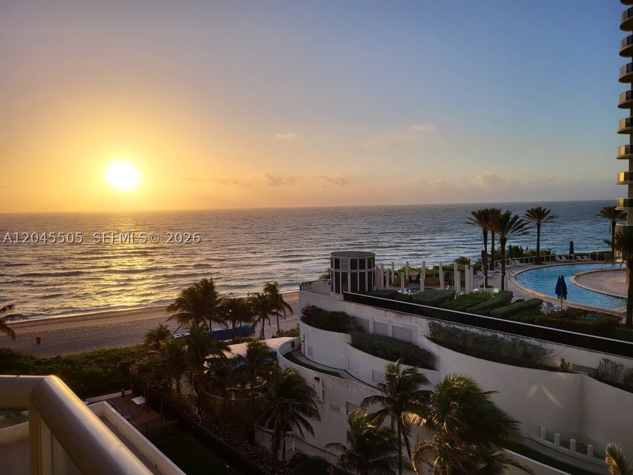 Enjoy direct, unobstructed ocean views from every room of this impeccably maintained oceanfront residence in Sunny Isles Beach. This spacious home features a very large private balcony, abundant natural light, and an open floor plan designed for seamless coastal living.
 
Proudly maintained by the same owner for over 20 years, offering excellent potential for personal customization. The unit is available by arrangement.
 
Residents enjoy resort-style amenities, including a beachfront pool, spa, fitness center, beach service with loungers and umbrellas included in the HOA fees, as well as 24-hour security. A conveniently located assigned underground parking space provides easy access.
 
A prime walkable location places an upscale supermarket, cafés, restaurants, and everyday conveniences just steps away. Bal Harbour Shops, Aventura Mall, and world-class dining and entertainment are all just minutes away, with both Miami International Airport and Fort Lauderdale-Hollywood International Airport easily accessible.
 
A rare opportunity to own an oceanfront residence featuring direct ocean views from every room, a large private balcony, resort amenities, 24-hour security, and an unbeatable walkable location in Sunny Isles Beach.