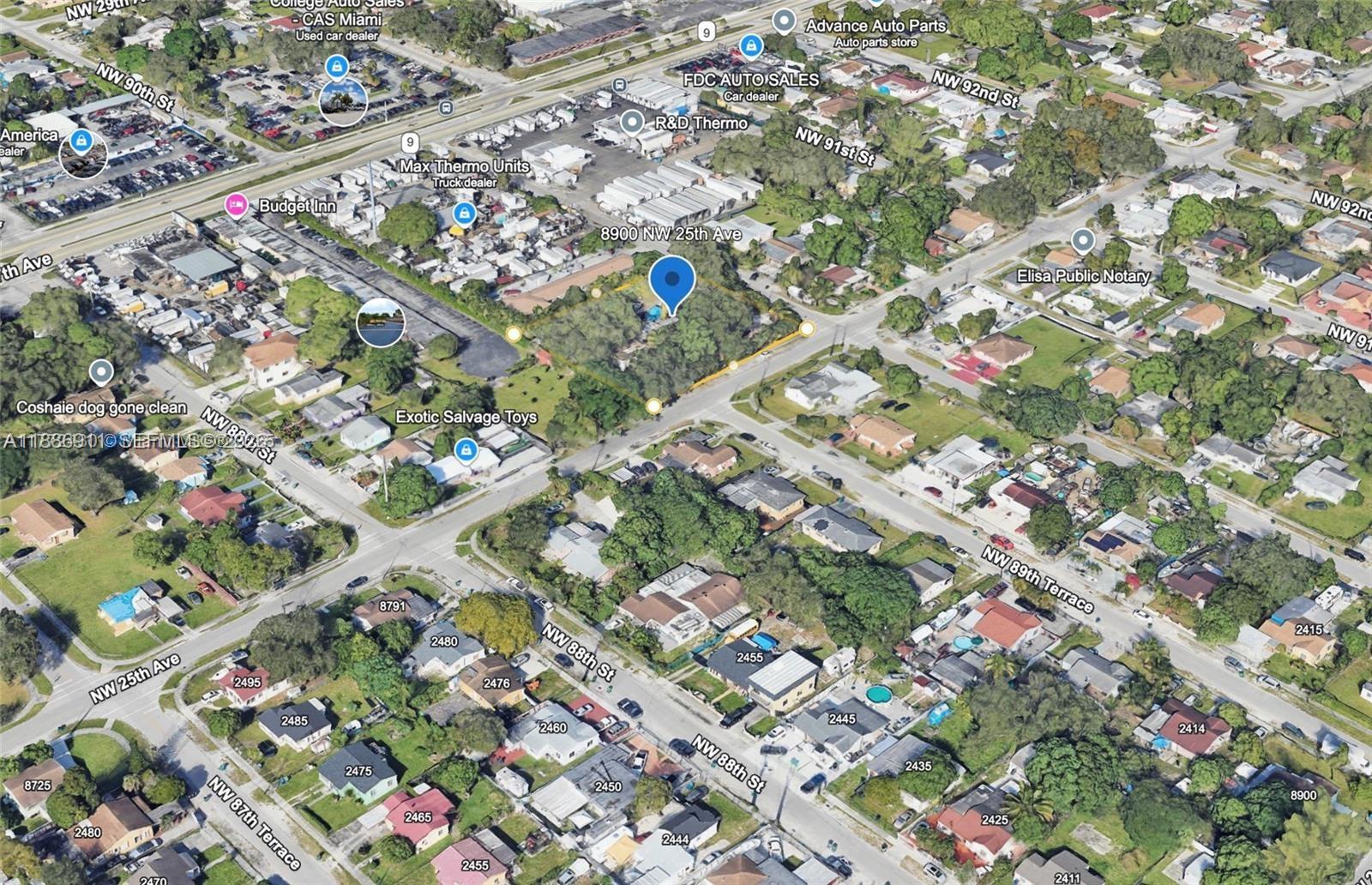 DEVELOPERS DREAM!! Asking: $4,490,000.00 |40,250 Sqft Lot | Price per Sqft: $111.55 |Price per door:
$44,900.00 |UC EDGE - Mixed Use Corridor at 60 Units per acre, 8 Story max |100 Buildable Units with 100 +/-
Parking plus Commercial as of right | SB-102: 250 Units +/- Plus Commercial This multifamily property presents
a lucrative covered land play, generating a potential $15,000.00 a month in residential income as a multifamily
while plans are submitted for approval. This asset is Zoned UC EDGE - Mixed Use Corridor it allow 60 Units per
acre , 8 Story max. It benefits from close proximity to Miami Dade College. This project is centrally located within
15-20 from Miami International Airport, Hialeah Hospital, Downtown Miami and Wynwood This site is in high?
demand growth corridor.
