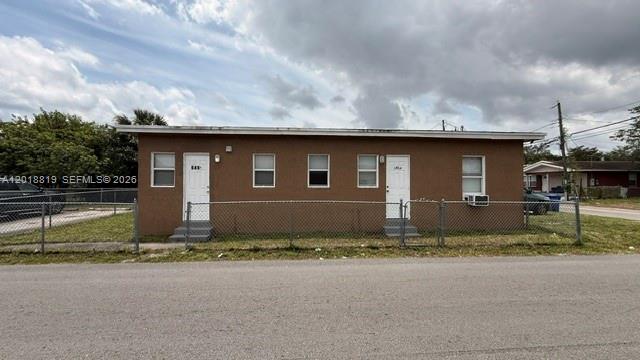 One Bedroom, One bathroom Apt. Centrally located, near churches, Schools, Stores etc. Water and sewer, Trash and Yard maintenance,included in rent, Tenant pays their own FPL. Fenced back yard. Section 8 friendly. WASHER AND DRYER IN UNIT