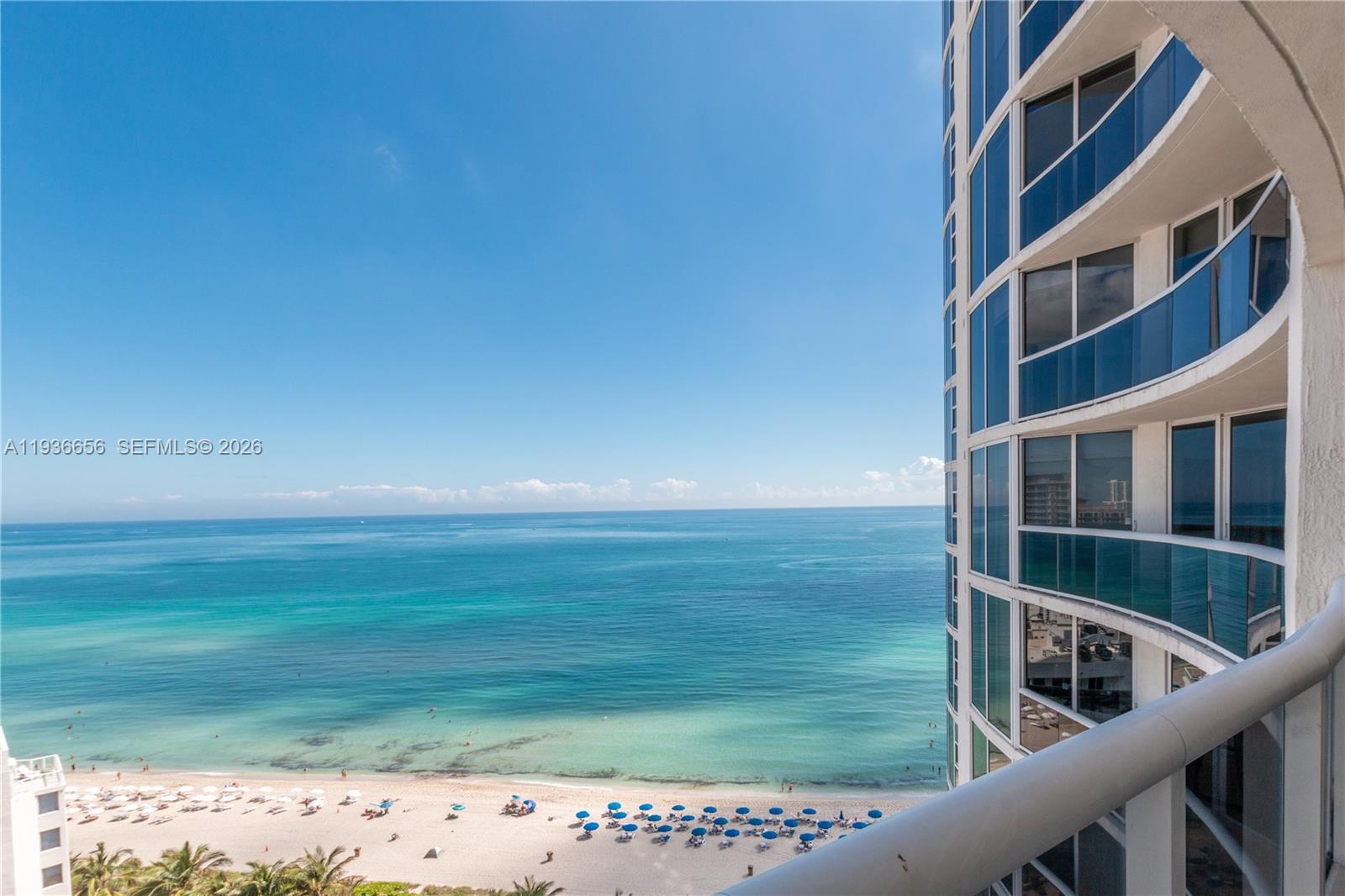 Discover refined coastal living in this fully renovated 2-bedroom, 2.5-bath condo in the heart of Sunny Isles. From the moment you walk in, the direct ocean views and thoughtful updates create a space that feels calm, polished, and genuinely comfortable.

The apartment has been completely renovated with oversized tile flooring and designer finishes. The kitchen and bathrooms are modern and elegant, featuring top-tier appliances and clean details. An added office nook offers a practical, tucked-away space for working from home without disrupting the flow of this condo.

Two private balconies give you the best of both worlds – ocean views on one side and city views on the other – perfect for slow mornings or winding down in the evening.

Located in the Ocean Four, residents enjoy 5-star amenities including a restaurant, beach service, valet, security, a heated pool, and a fitness center. With shopping and daily conveniences just across the street, this home offers an easy balance of comfort, convenience, and a relaxed oceanfront lifestyle.