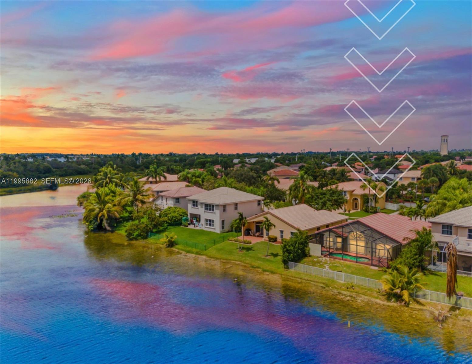 Lakefront pool home in highly desirable Miramar! Enjoy breathtaking sunrises from this beautifully upgraded residence featuring an open-concept layout. Modern Italian-style kitchen with waterfall quartz countertops and high-end appliances. Porcelain floors with wood finish throughout and 60+ smart lighting features. Elegant electric fireplace adds warmth and style. Spa-inspired primary bathroom with jacuzzi tub and spacious shower. Custom closets, European zebra blinds, blackout shades, and motorized blinds in the family room. Smart thermostat for efficiency and comfort. 3 bedrooms plus a converted 4th room (garage studio under A/C), ideal for office, gym, or guest suite. Located in a private community with parks, biking trails, and top-rated schools. Prime location near I-75, shopping, dining, hospitals, and more.
Tenant month to month

A/C replaced 2023 (permitted)
Original roof.

HOA fees are billed quarterly as follows:

Pines Property Management – SilverLakes Community: $603.00 (effective since January 2026)
Pines Property Management – Phase IV Association: $160.00