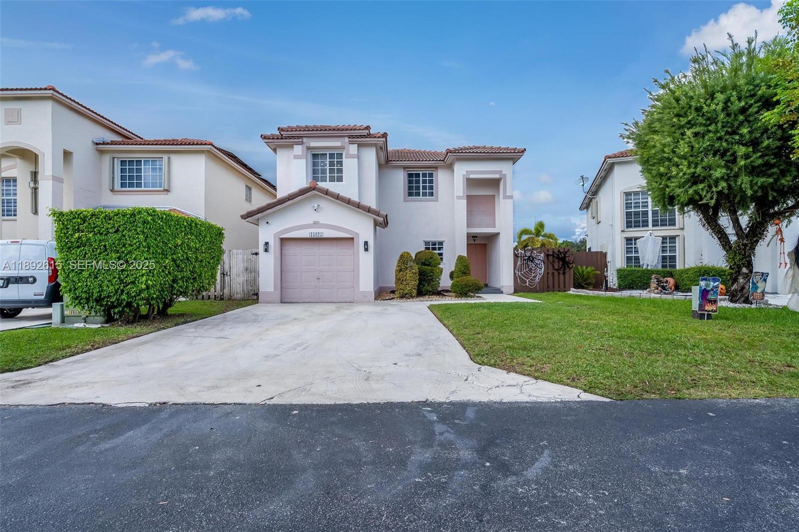 Welcome to your new single-family home in the gated community of Brighton’s Meadow! This spacious 3-bedroom 2.5-bathroom two-story residence is filled with natural light and designed for comfort. The first-floor features easy-to-maintain porcelain tile, while the second floor has wood flooring. The kitchen comes equipped with stainless steel appliances and granite countertops. You’ll love the large backyard, perfect for gatherings. A section of the garage has been converted into a home office, giving you extra space to work or study from home.  Brighton’s Meadow is a welcoming community with great amenities, including a pool, clubhouse, and children’s playground. Plus, it’s centrally located near schools, shopping, and major highways making everyday life easier.
