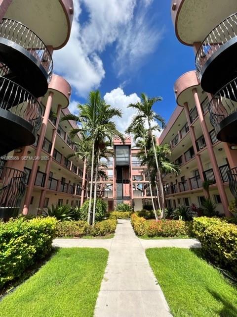Recently updated and conveniently located on the first floor, this beautiful 2-bedroom, 2-bathroom condo features
an open-concept kitchen with stainless steel appliances and granite countertops. The unit includes a washer and
dryer inside, along with a private balcony for added comfort. The spacious primary bedroom offers walk-in closets,
providing ample storage. The condo comes with one assigned parking space and plenty of guest parking available.
The property is gated and accessible only by key fob, offering added security and peace of mind.