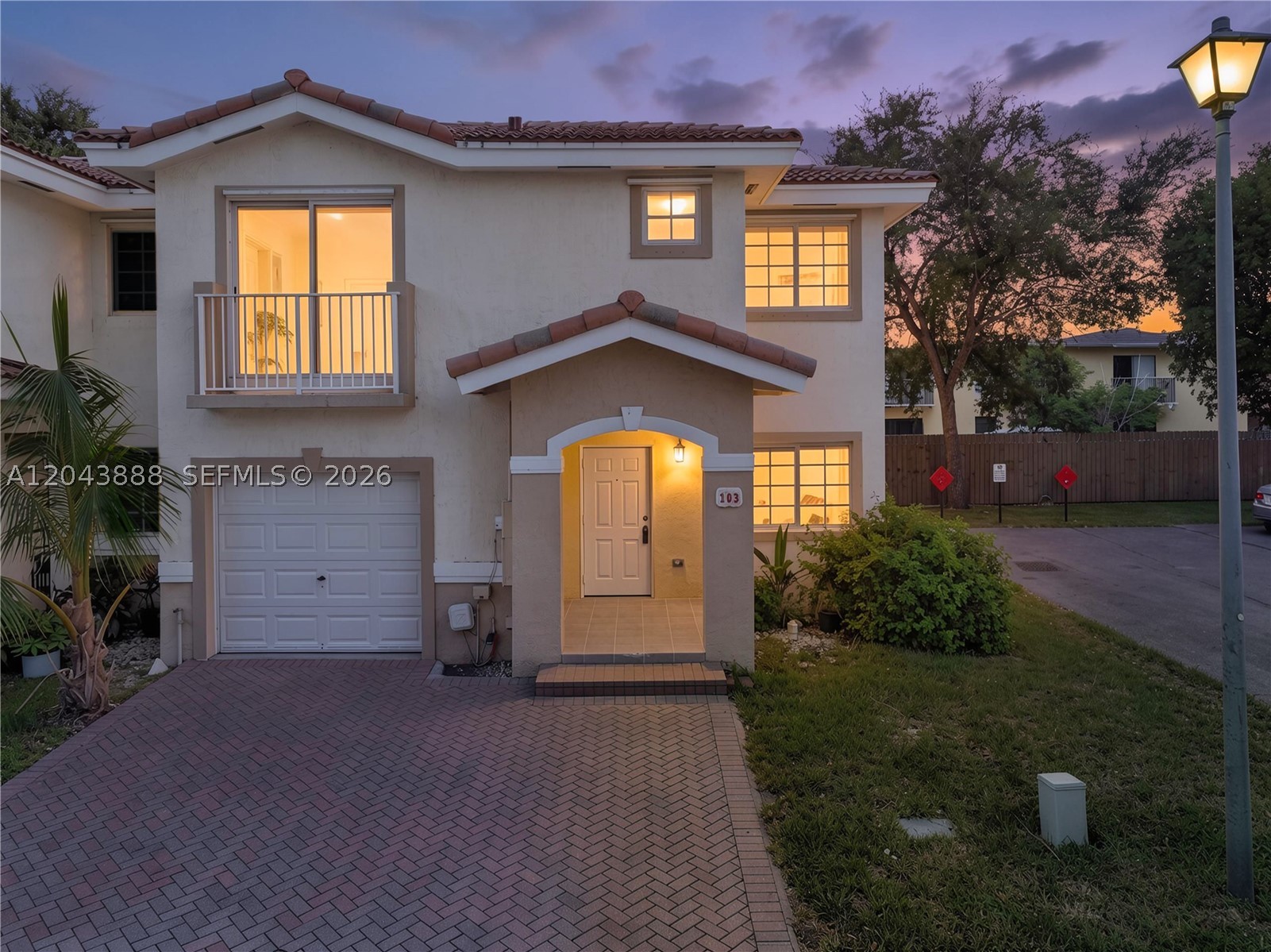 Beautifully maintained and spacious 1,861 sqft, 2-story corner condo townhouse, featuring 5 bedrooms, 2.5 bathrooms, and a 1-car garage. Designed for comfortable living, the open floor plan offers generous living, dining, and kitchen areas perfect for everyday living and entertaining. A bedroom and a half bathroom on the first floor provide the ideal setup for guests, a home office, or multigenerational living. Upstairs, the spacious primary suite features an en-suite bathroom, creating a private retreat. Step outside to a fully fenced backyard that offers privacy and a great space to relax or entertain. Perfect for first-time homebuyers, growing families, or investors, this move-in-ready vacant home is located in a gated community with 24-hour security patrol. The low HOA covers roof maintenance and provides access to resort-style amenities, including a clubhouse, swimming pool, and fitness center. Conveniently located near shopping, dining, the Homestead-Miami Speedway, and with easy access to the Florida Keys, this home offers the perfect blend of comfort, convenience, and value. Enjoy the immersive 3D virtual tour! May your Best start here!