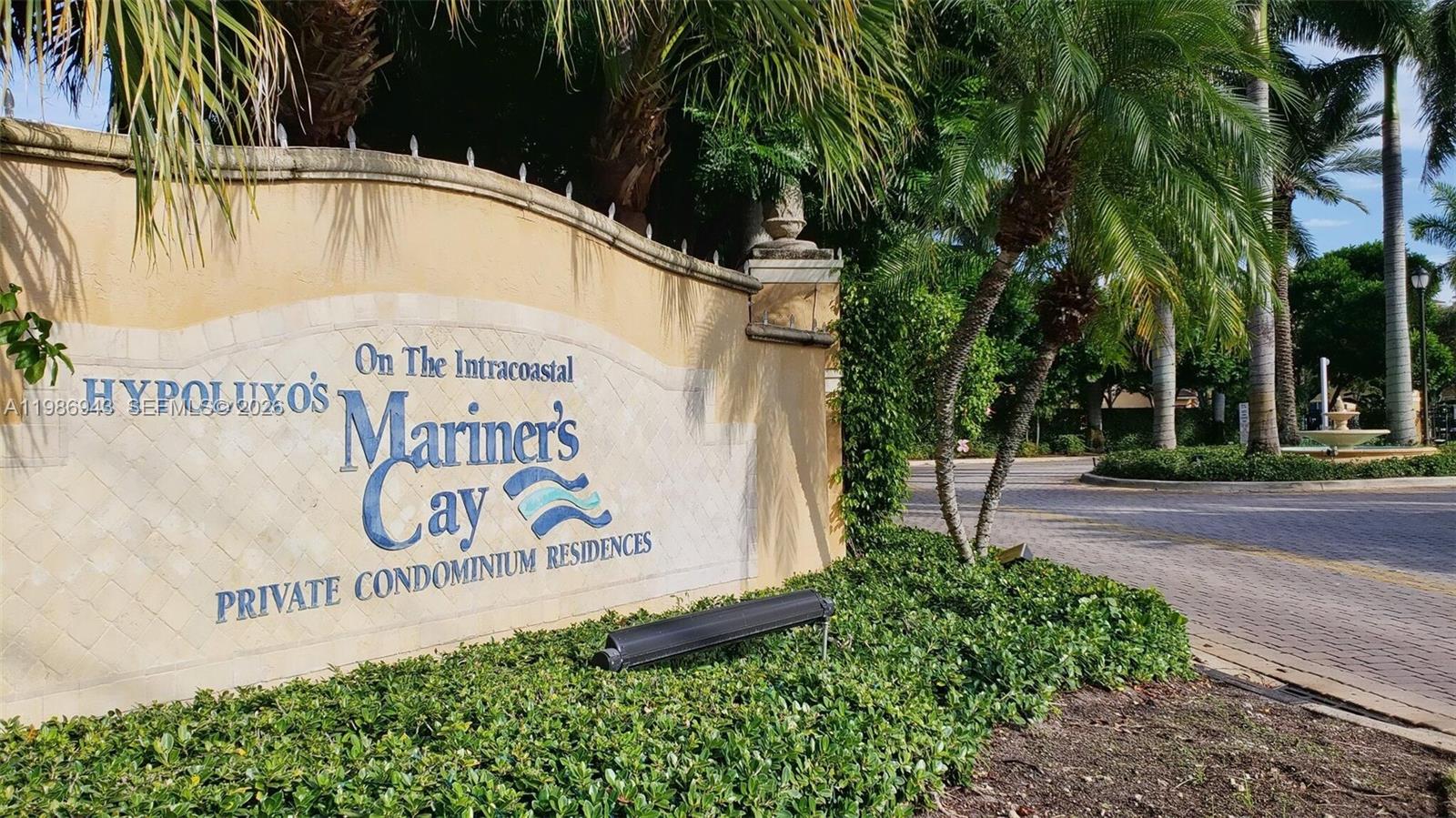 HYPOLUXOS MARINERS CAY CO - Residential