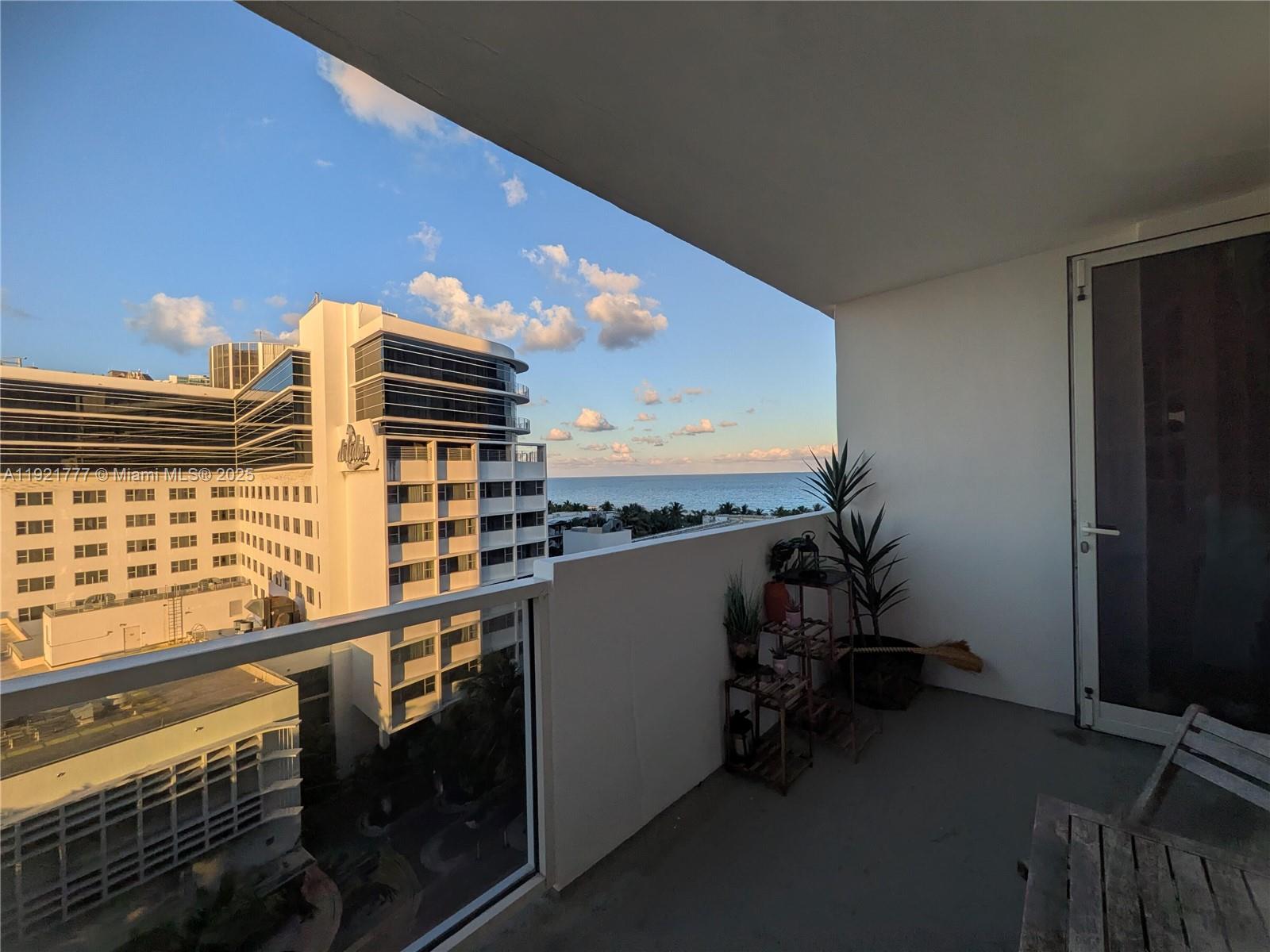 Fully furnished 1-bedroom in the iconic Decoplage, located directly on the beach in the heart of South Beach. The unit features a spacious balcony with beautiful ocean views, for relaxing or working from home.
Enjoy resort-style amenities including a heated infinity pool, ocean-view gym, and direct beach access. The HOA includes internet, cable, and valet parking.
The building is also getting new hallways, adding even more value and appeal.
Unbeatable location across from the Ritz-Carlton and steps to Lincoln Road, top restaurants, shops, and nightlife.
Building is financially solid: 40 and 50 year recertification project is paid for, as well as new hallways and porte cochere, designed by Kobi Karp. Unit is occupied by month to month tenant.

For sale by owner.