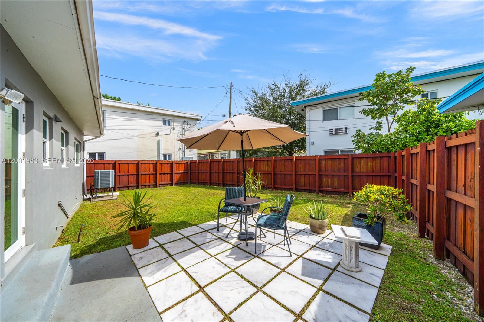 Single family home located across the street from the Biscayne Bay for under $1M?? Quiet treelined street with a large back yard drenched in sunlight perfect for catching some sun or entertaining. This 2 bedroom 1 bath well kept home is perfect for those who seek a condo alternative that comes with privacy. Very well maintained with newer HVAC, updated roof and new countertops / bathroom vanity is ready for those who seek the ease of moving in and not having the hassle to do any repairs or updates. Hurricane windows and doors help keep your insurance premiums low and helps you sleep easy. Ideal location for those who want easy access to Mia and the beaches This charming bungalow is ideally located within a short drive to both the beach and downtown Miami offering you the perfect oasis.