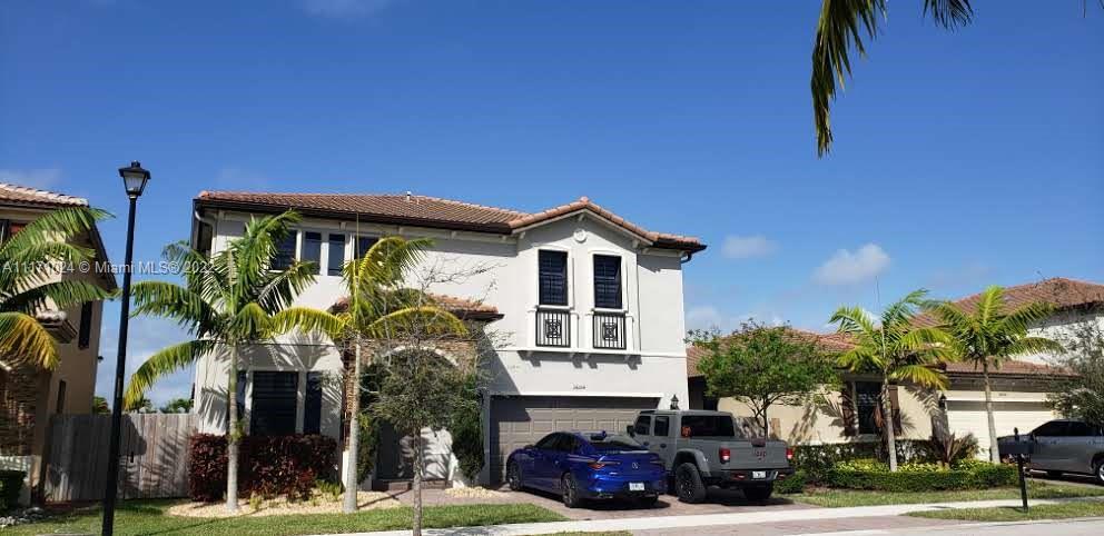 Want to Live in Model-like Home? This 4 bedroom house in Silver Palms is immaculate. Approx 3,000 sq.ft. / 2,600 under A/C.  From Upgraded flooring, New Crown moldings, baseboard & a Huge Covered Terrace that runs from end-to end of home. Yard still has room to expand & room to build  a pool.     Friendly walkable neighborhood with pool, athletic gym & children's pool area . For appointment, please use show request