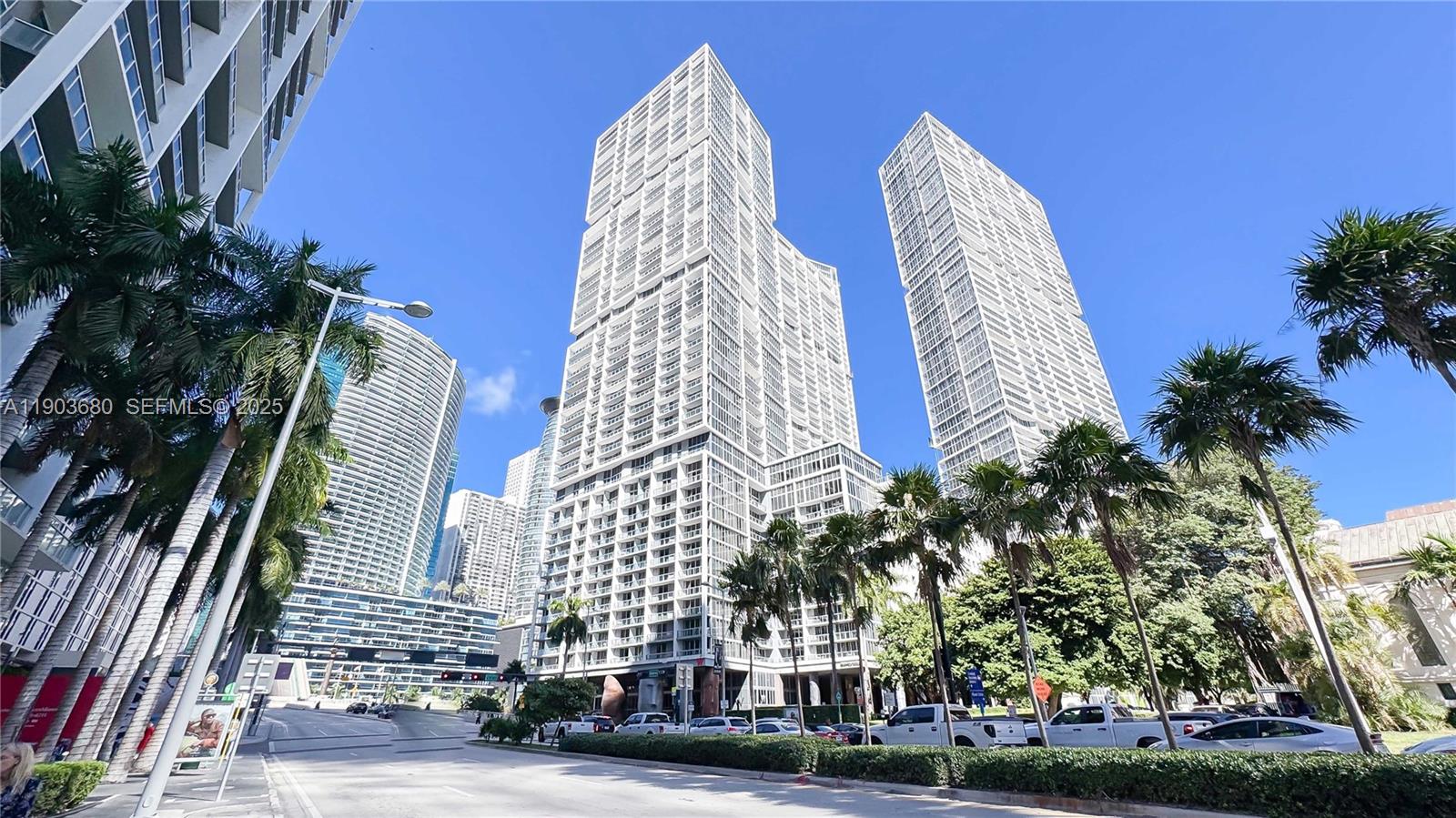 This stunning 2-bed 2-bath+ Den with spacious layout apartment on the 17th floor of the unique Icon Brickell Tower 1 offers you the opportunity to live at your own pace and desire, enhancing urban experiences.  Enjoy cooking in a fully equipped kitchen while being inspired by the awesome sights of both ocean and bay or take a short walk to the finest restaurants on Brickell Ave and surrounding. You can easily visit the beaches, get on a boat or stay at an imponent pool with breathtaking views. Go out for a run or go down to the Avant-garde Gym on 15th floor, where other amenities, like a gorgeous Spa, wait for you. Get together in the party room, dine at ground floor restaurants and enjoy the convenience of valet parking. Make of this residence your ultimate living experience.