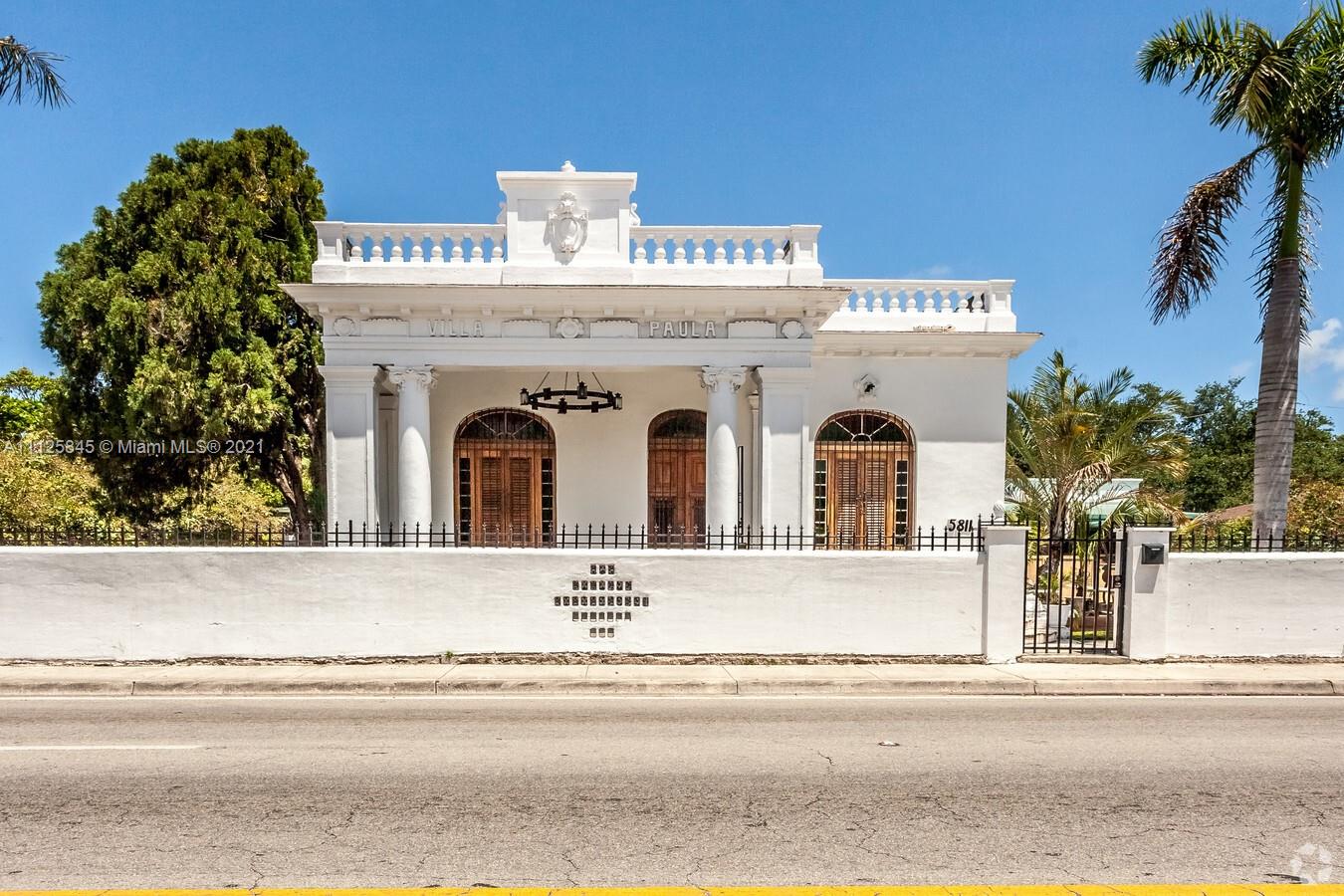 A Total of 4 Properties for the price of $3,500,000.00. Contiguous lands of 5837 N Miami, 10 NE 59th St, and 5811 N Miami Ave in Miami with a Unique historic Neo-Classical building build in the 1920's, Villa Paula. 24 NW 58th St is across the street. All these lands are Vacant and zoned Multi-Family - 5-story, except Villa Paula, 5811 N Miami Avenue, which is a Designated  Historic Haunted Commercial building and used as an art gallery, perfect to be a theme restaurant. These properties are located in the Up and Coming Neighborhood of Little Haiti, a block 
away from the New Innovation district "Magic City."