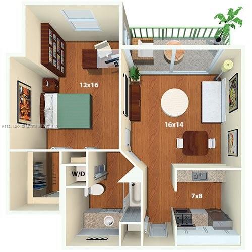 AVAILABLE 07/30. Photos may be from another floor, but are the same line. The Bay Parc community is located in walking distance of downtown Miami's many wonderful attractions. Bay Parc features newly renovated amenities and common areas, a variety of floor plans with granite countertops, SS appliances, hardwood floors, and an in-unit washer and dryer. Move in cost are 1st month + $1K deposit. Parking is $125 p/m. SAME DAY APPROVAL! (NOTE: Rental rates are subject to change depending on move-in date and lease term. Advertised rate is best rate and maybe on leases longer than 12 months. Proof of income greater than 3x 1 month's rent is required and minimum credit score of 620 or higher in order to be approved).