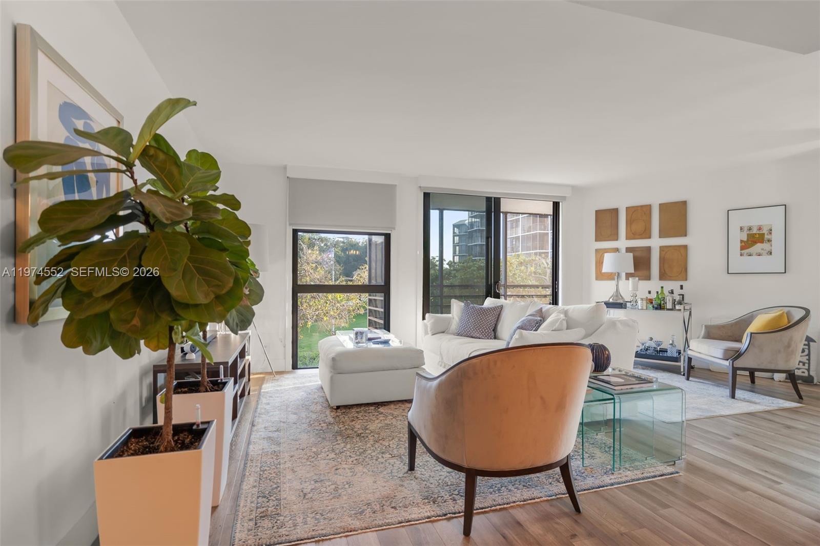Step into this beautifully remodeled and stylishly decorated apartment at Biscaya in the heart of Aventura, perfectly located behind Aventura Mall and minutes from the pristine beaches of Sunny Isles Beach.

Featuring impact windows, two stunningly renovated bathrooms, and elegant details throughout, this home is truly move-in ready. Located in a peaceful 55+ community with pool access, low maintenance fees, and no special assessments — offering comfort, convenience, and peace of mind.