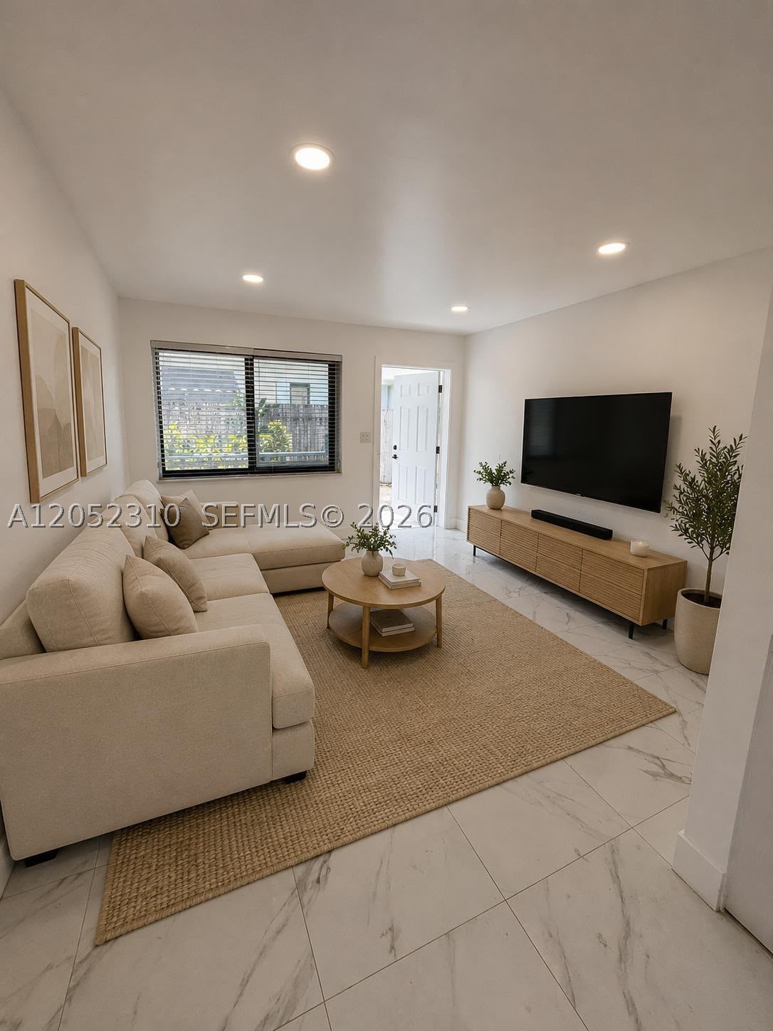 Renovated 2 Bed/1 Bath, New Kitchen with stainless still appliances. in the heart of Hollywood. Just steps from Downtown and Young Circle,Only 10 minutes to beautiful Hollywood Beach and the lively Broadwalk, and 5 minutes to I-95. This unit features brand-new marble-pattern tile flooring and a sleek, modern backsplash. Coin laundry on-site. Water is included in the rent.